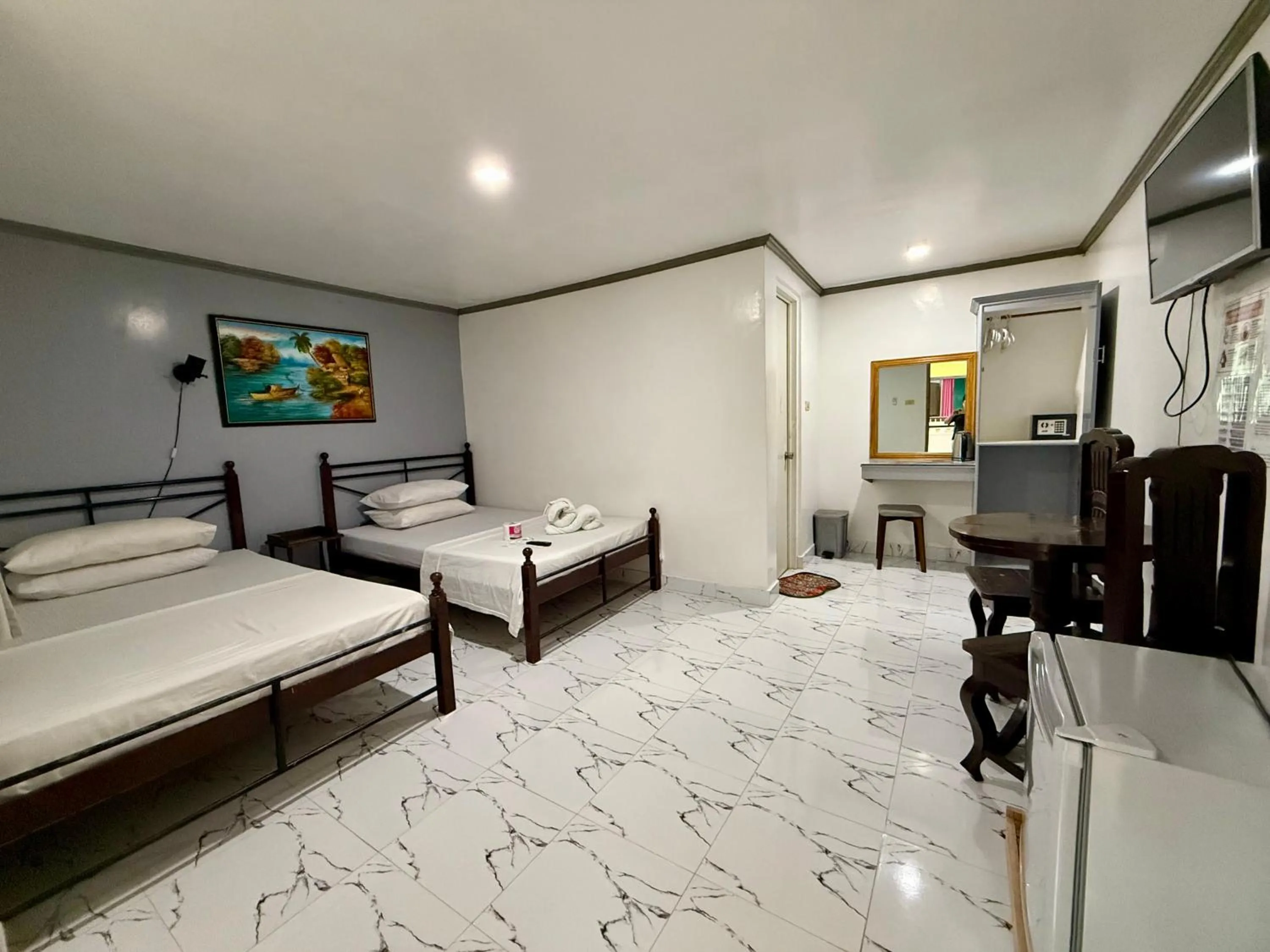 Bed in Marion Roos Hotel