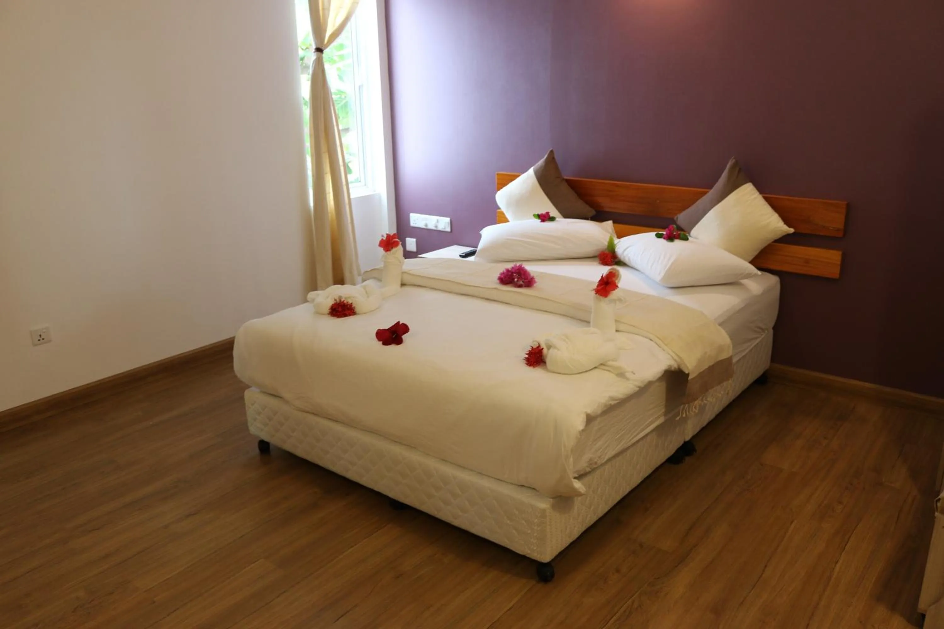 Bed in Acqua Blu Rasdhoo