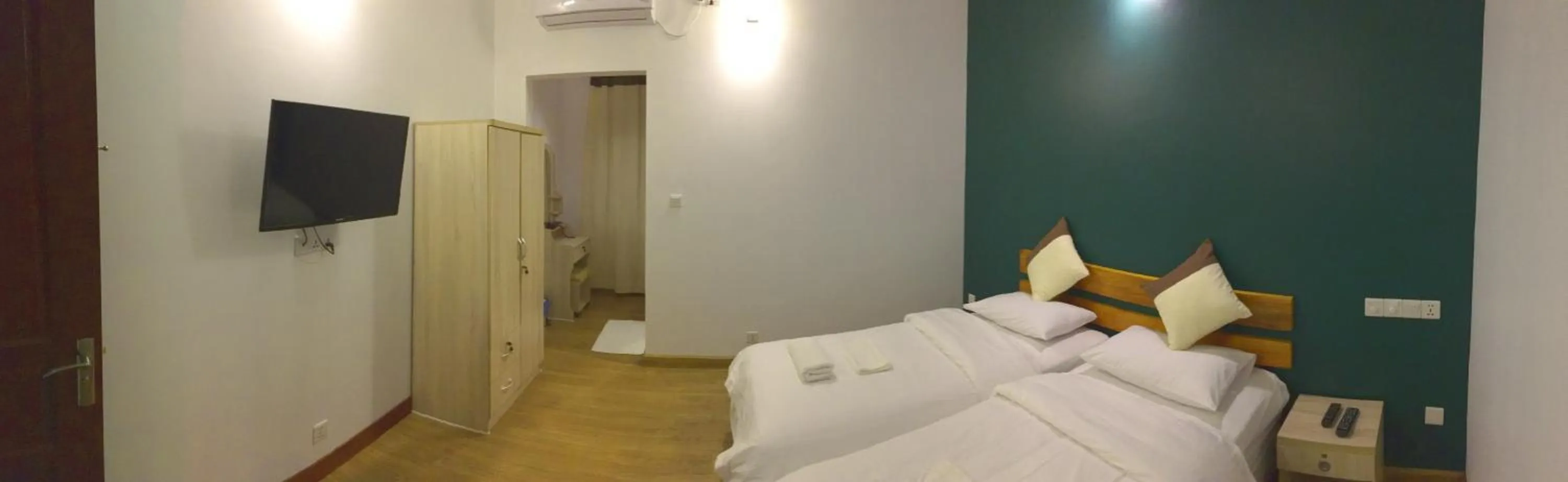 Bed in Acqua Blu Rasdhoo