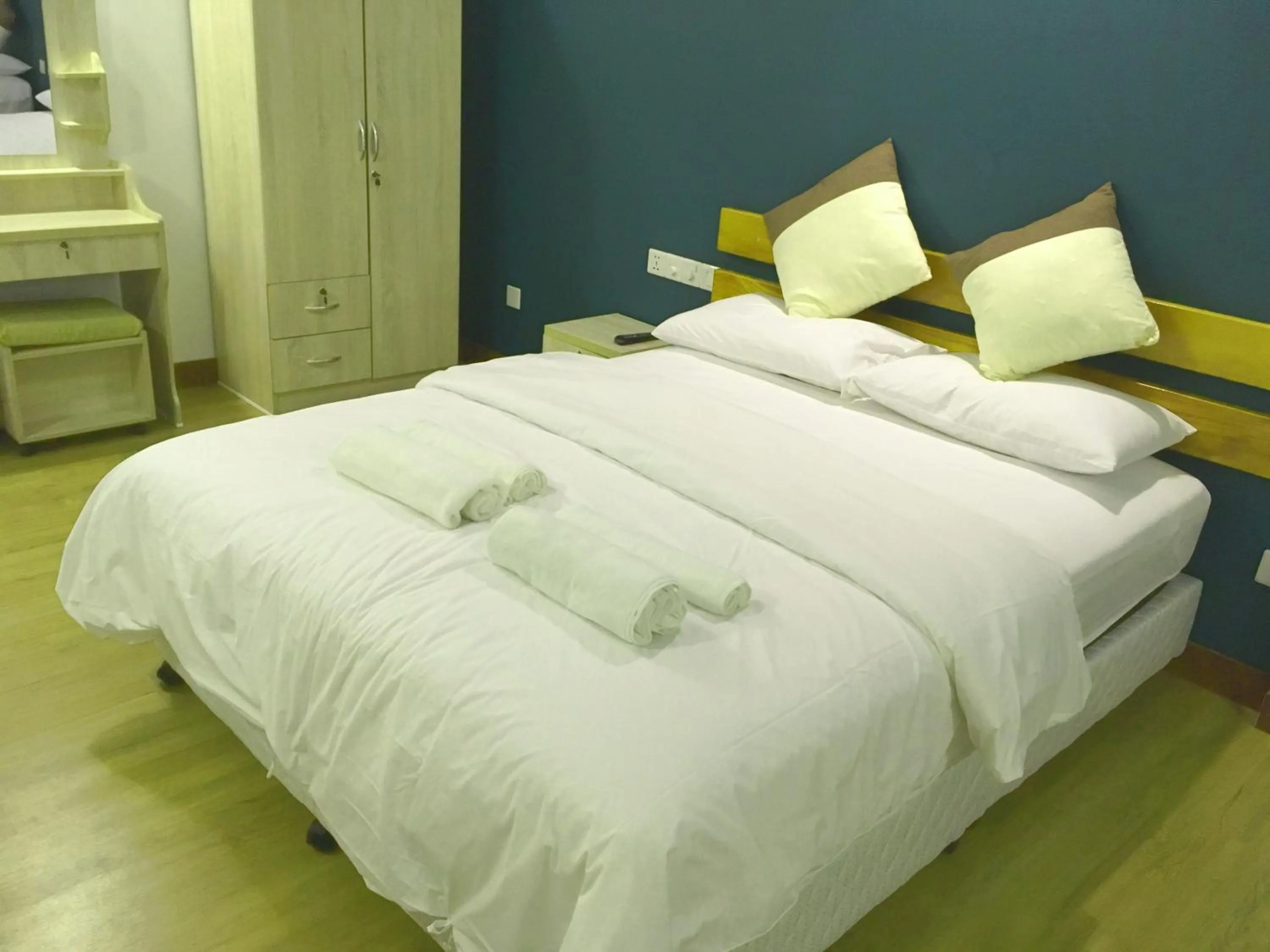 Bed in Acqua Blu Rasdhoo