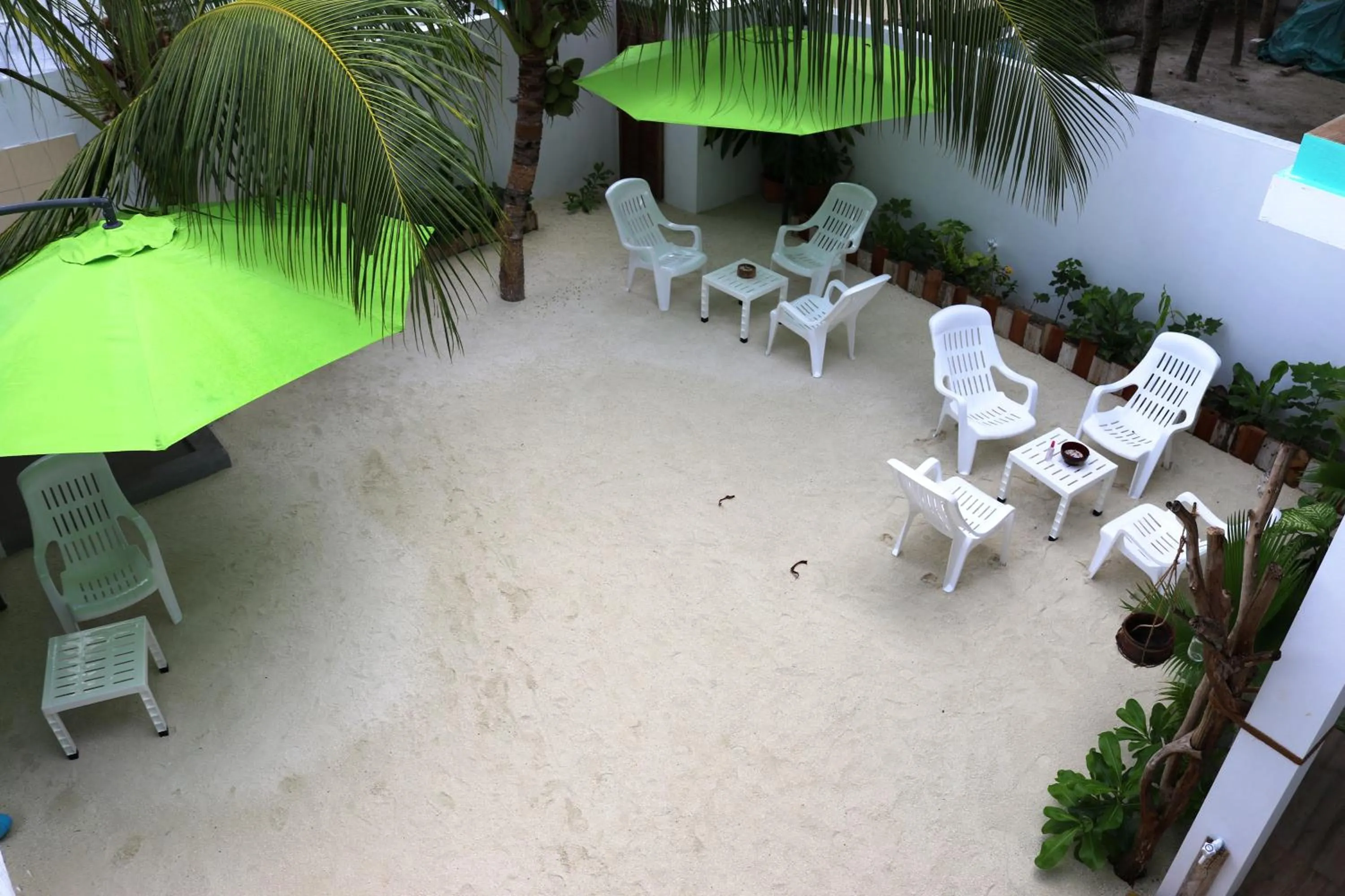 Garden in Acqua Blu Rasdhoo