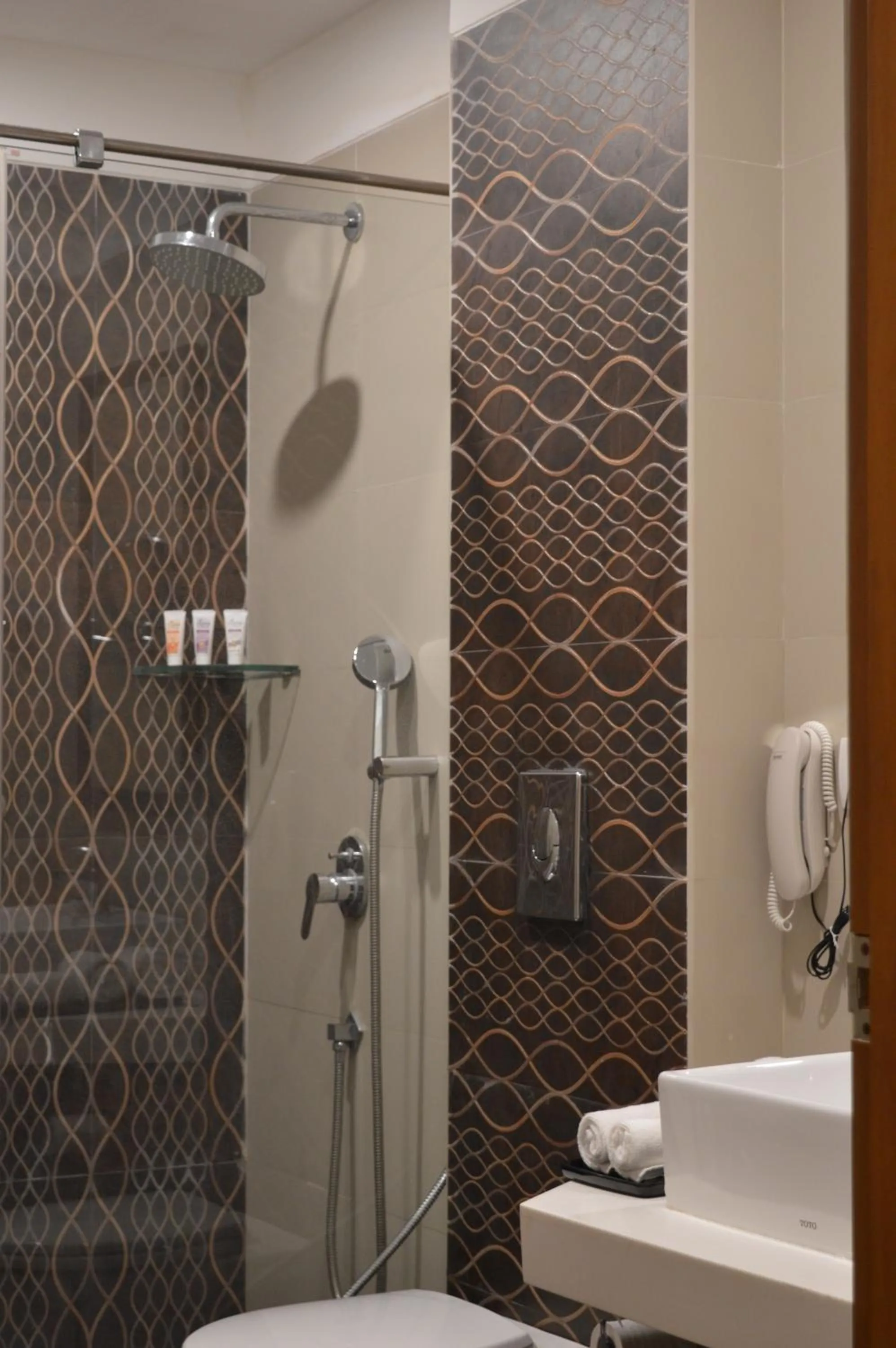 Bathroom in Welcomhotel by ITC Hotels, Kences Palm Beach, Mamallapuram