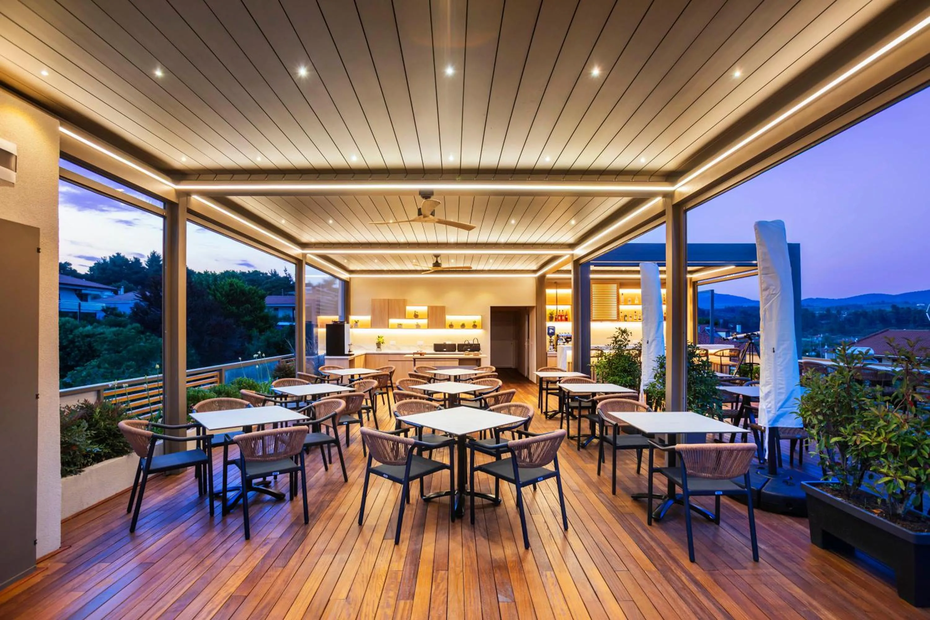 Dining area in Hotel Vozina