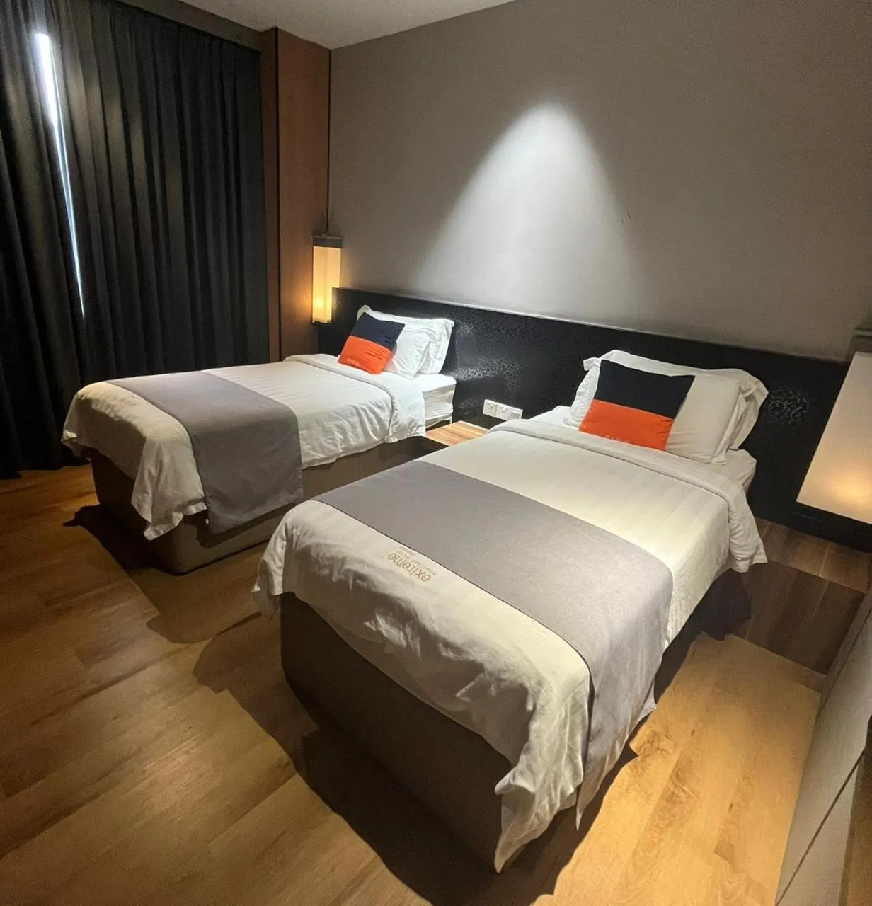 Bed in Extreme Boutique Hotel