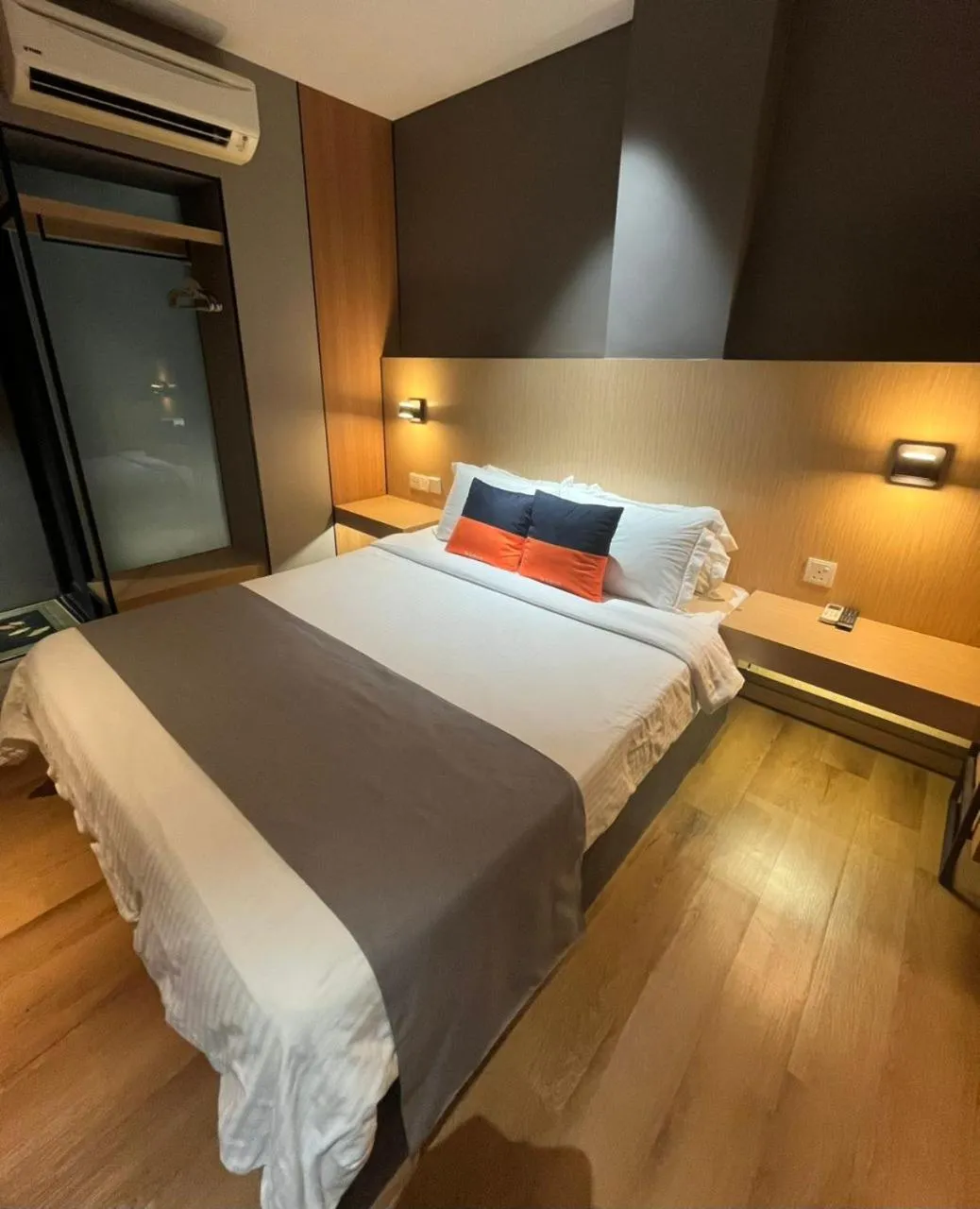 Bed in Extreme Boutique Hotel