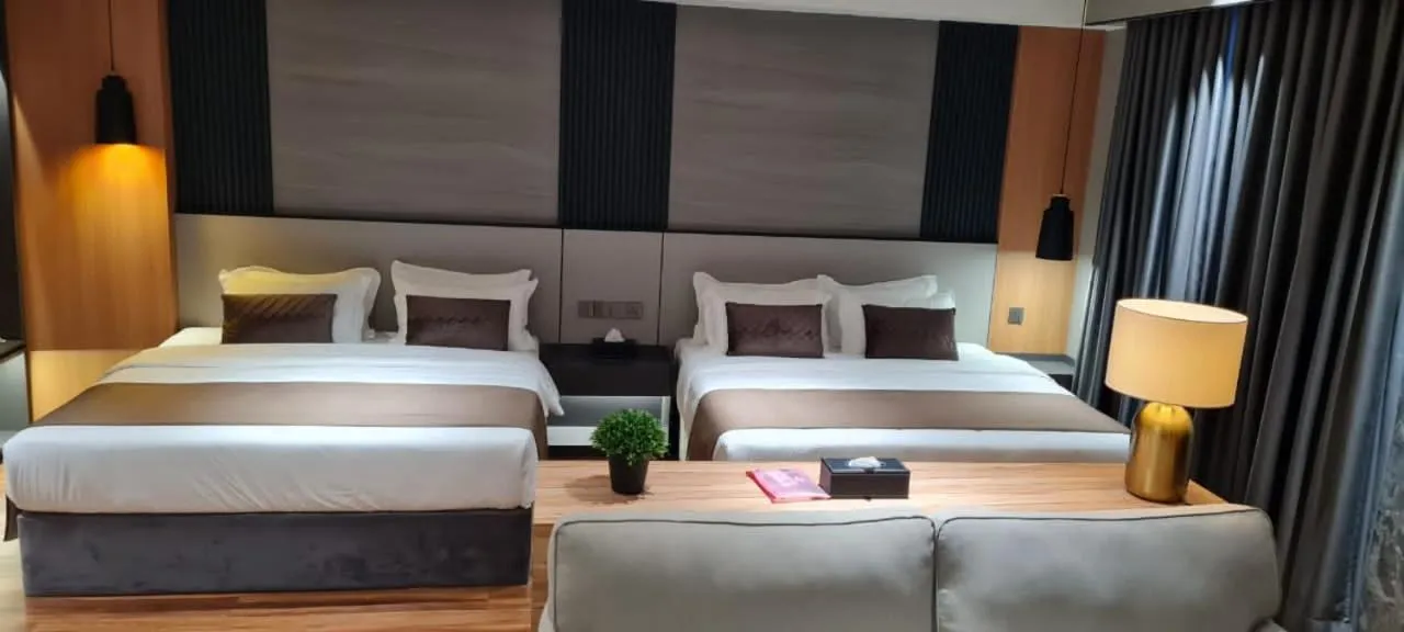 Bed in Extreme Boutique Hotel