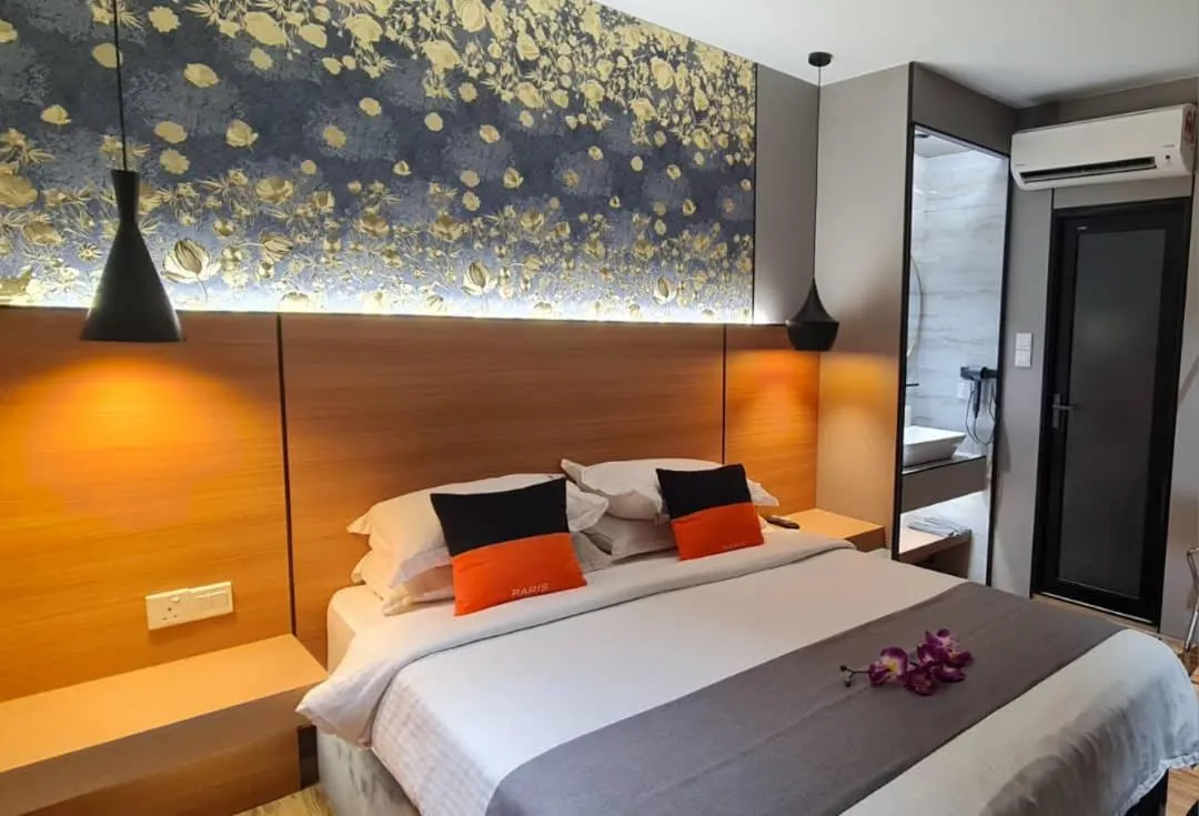 Bed in Extreme Boutique Hotel