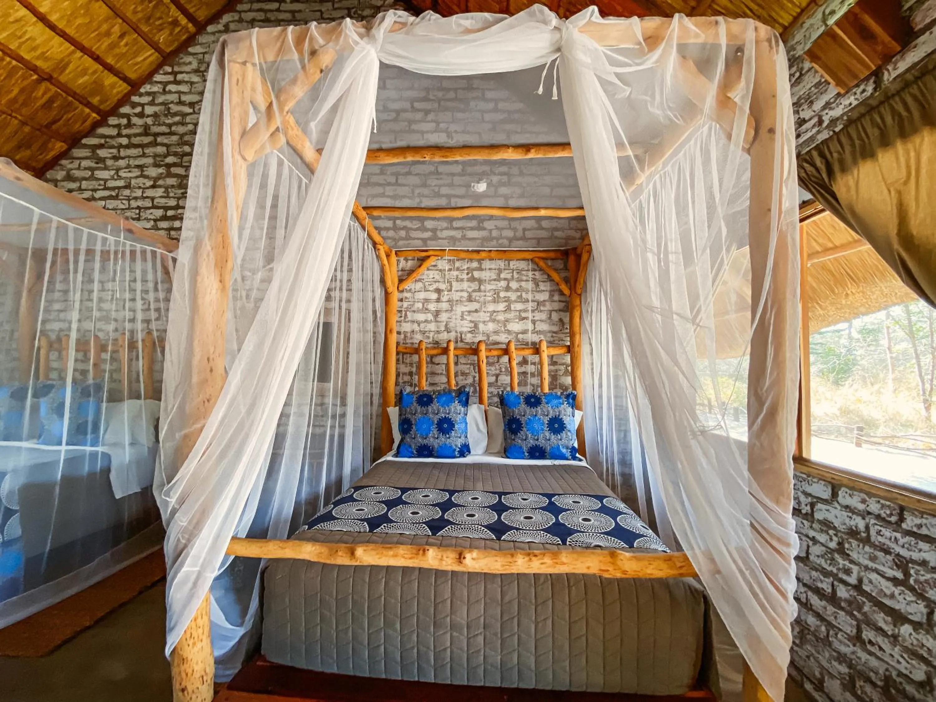 Bed in Gwango Heritage Resort