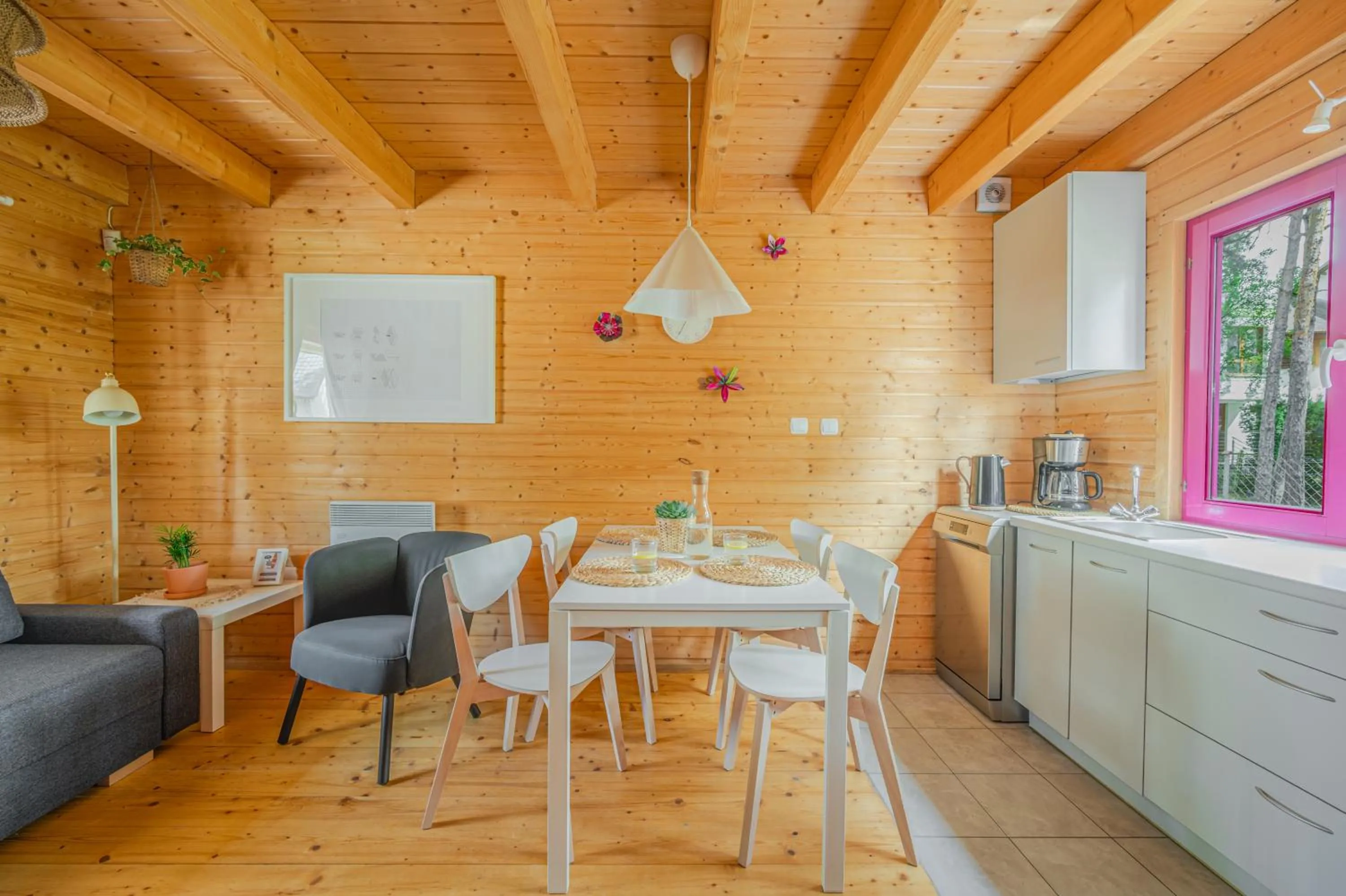 Coffee/tea facilities in Kolorowe Domki