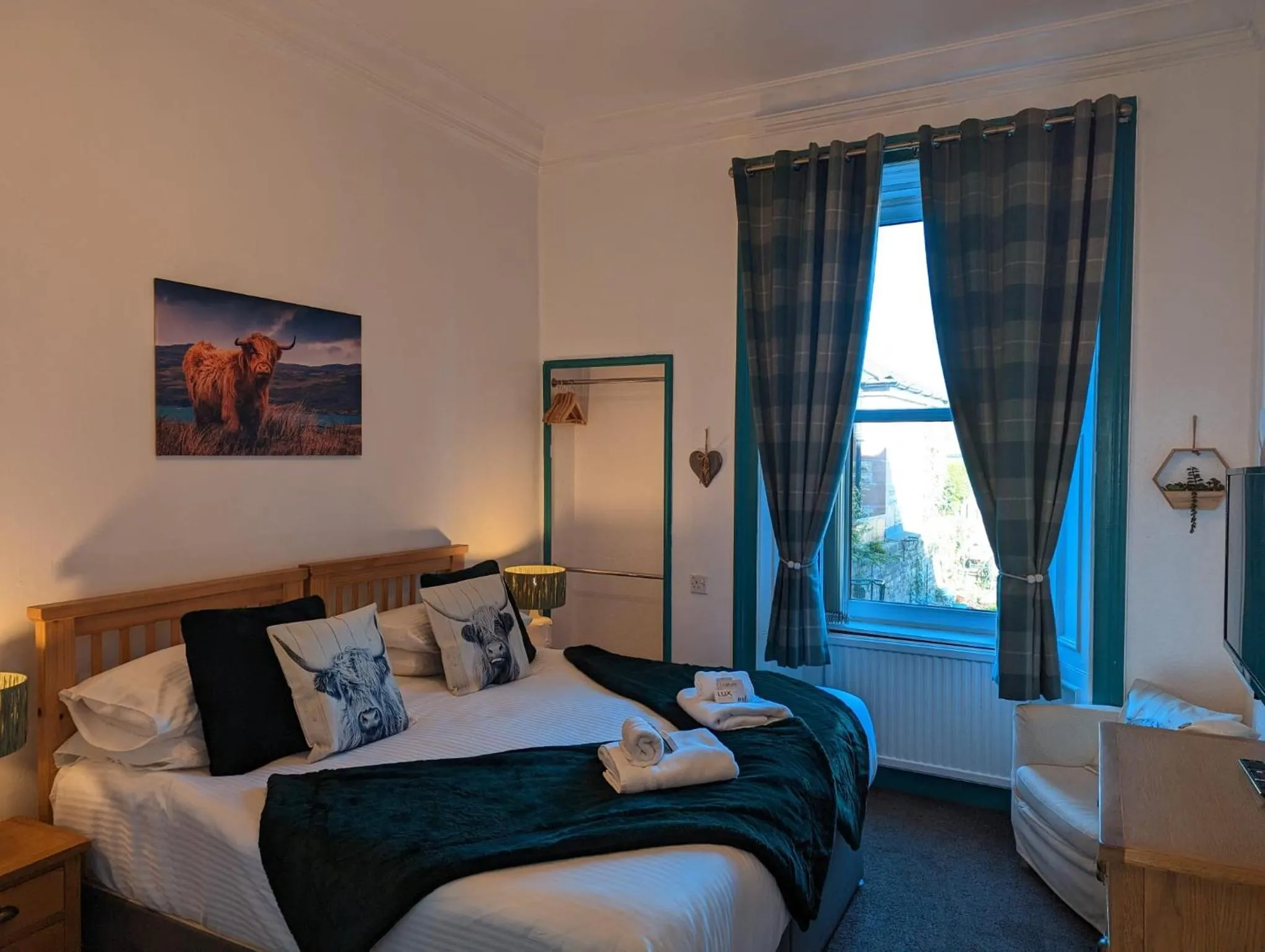 Bed in Brig O'Doon Guest House