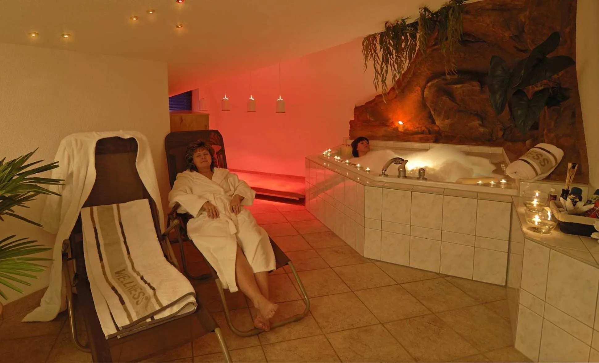 Hot Tub in Hotel zur Post