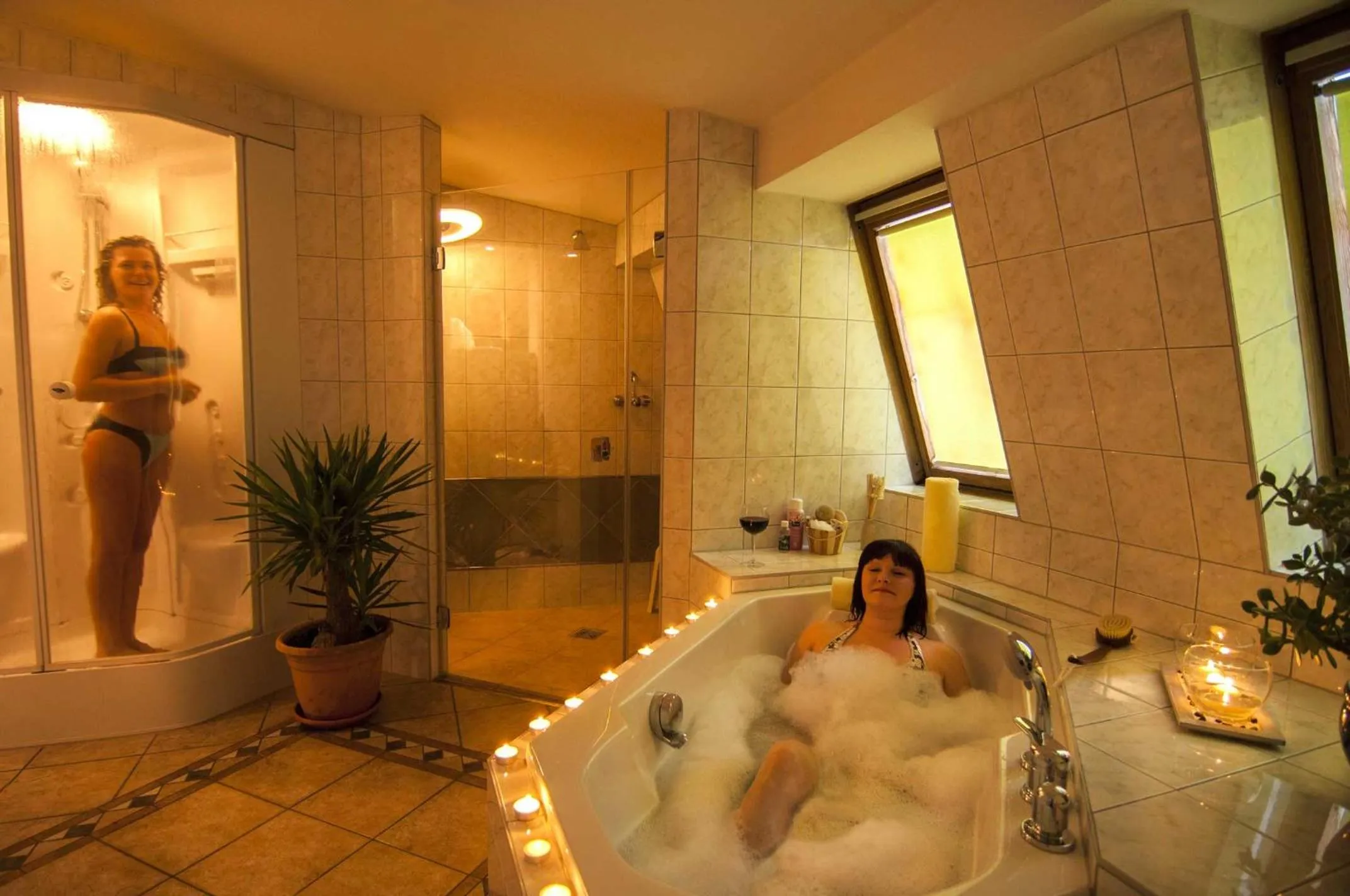 Steam room in Hotel zur Post