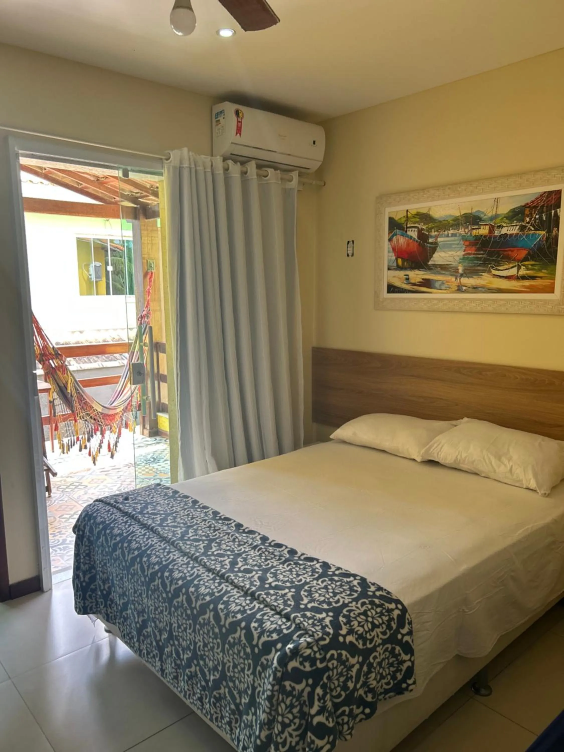 Bed in Pousada Paraíso de Itaúna