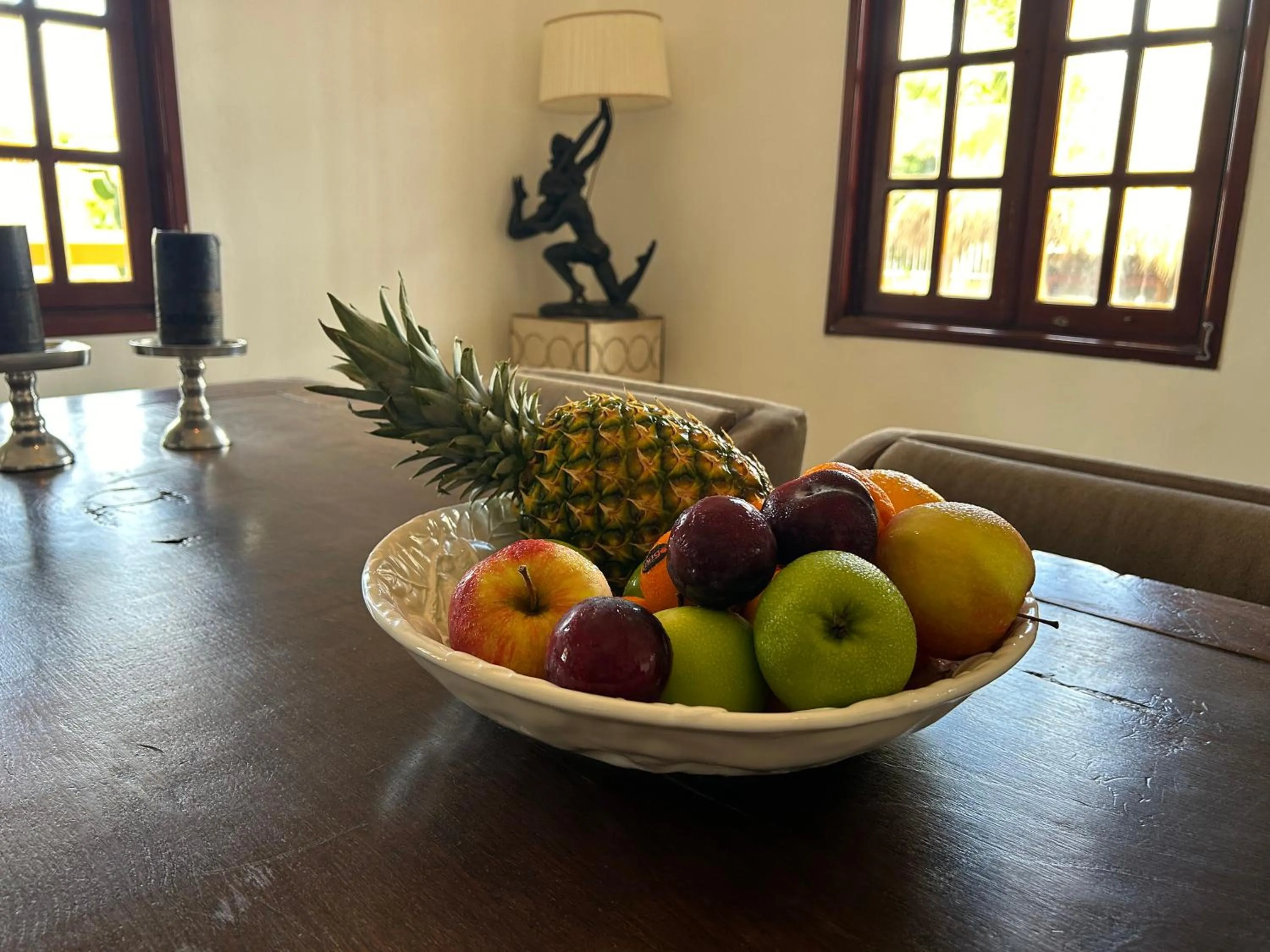 Food and drinks in Landhuis Belnem Bonaire