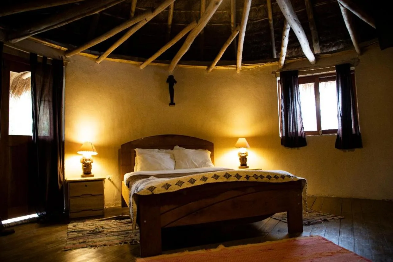 Bed in Ekokuelap Lodge y turismo alternativo