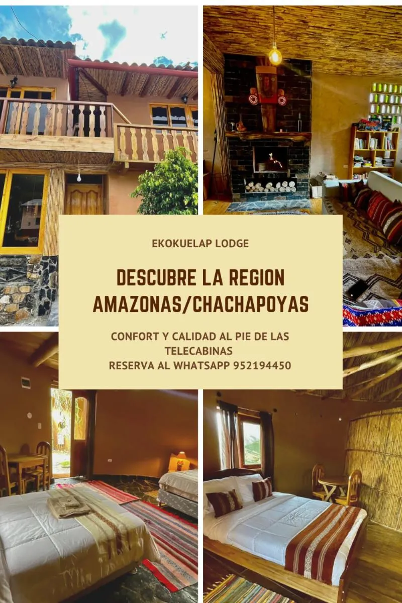 Bed in Ekokuelap Lodge y turismo alternativo