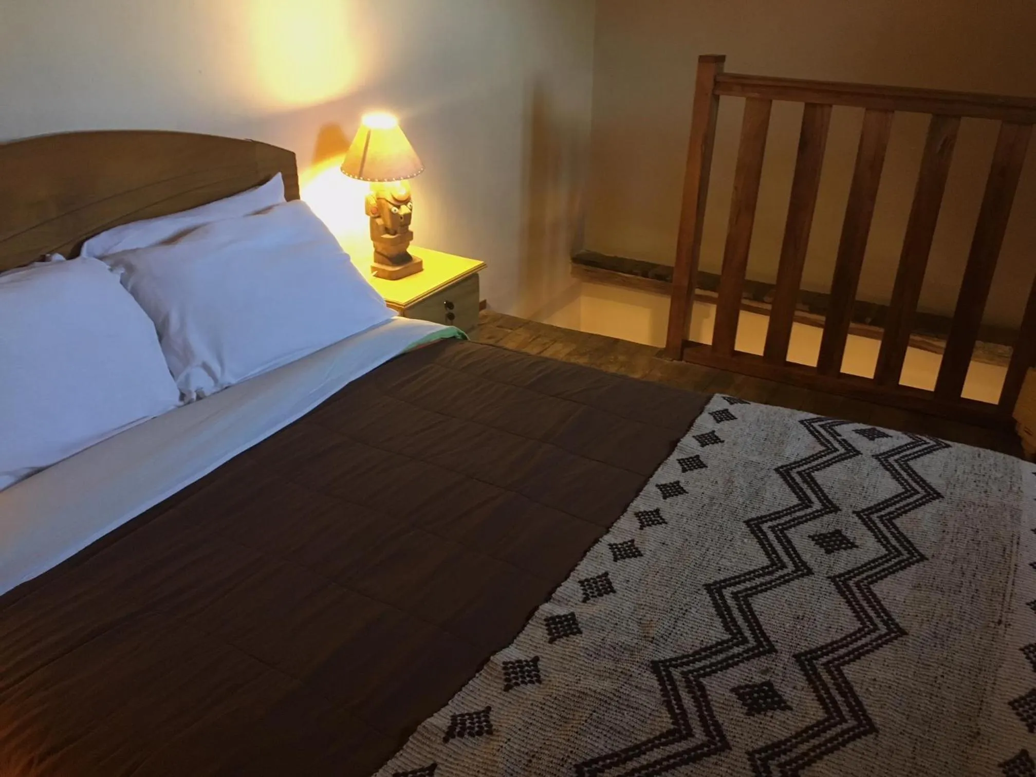 Landmark view, Bed in Ekokuelap Lodge y turismo alternativo