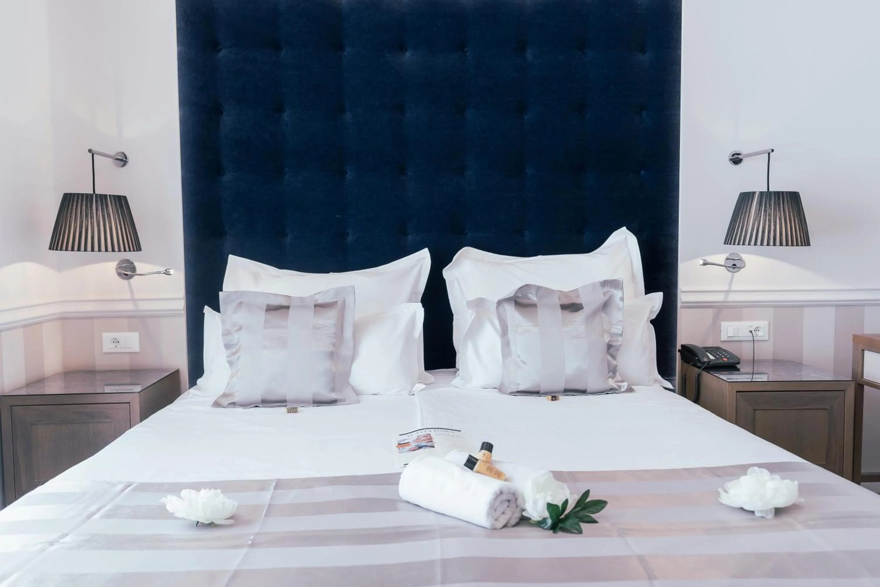 Bed in Grand Hotel Slavia