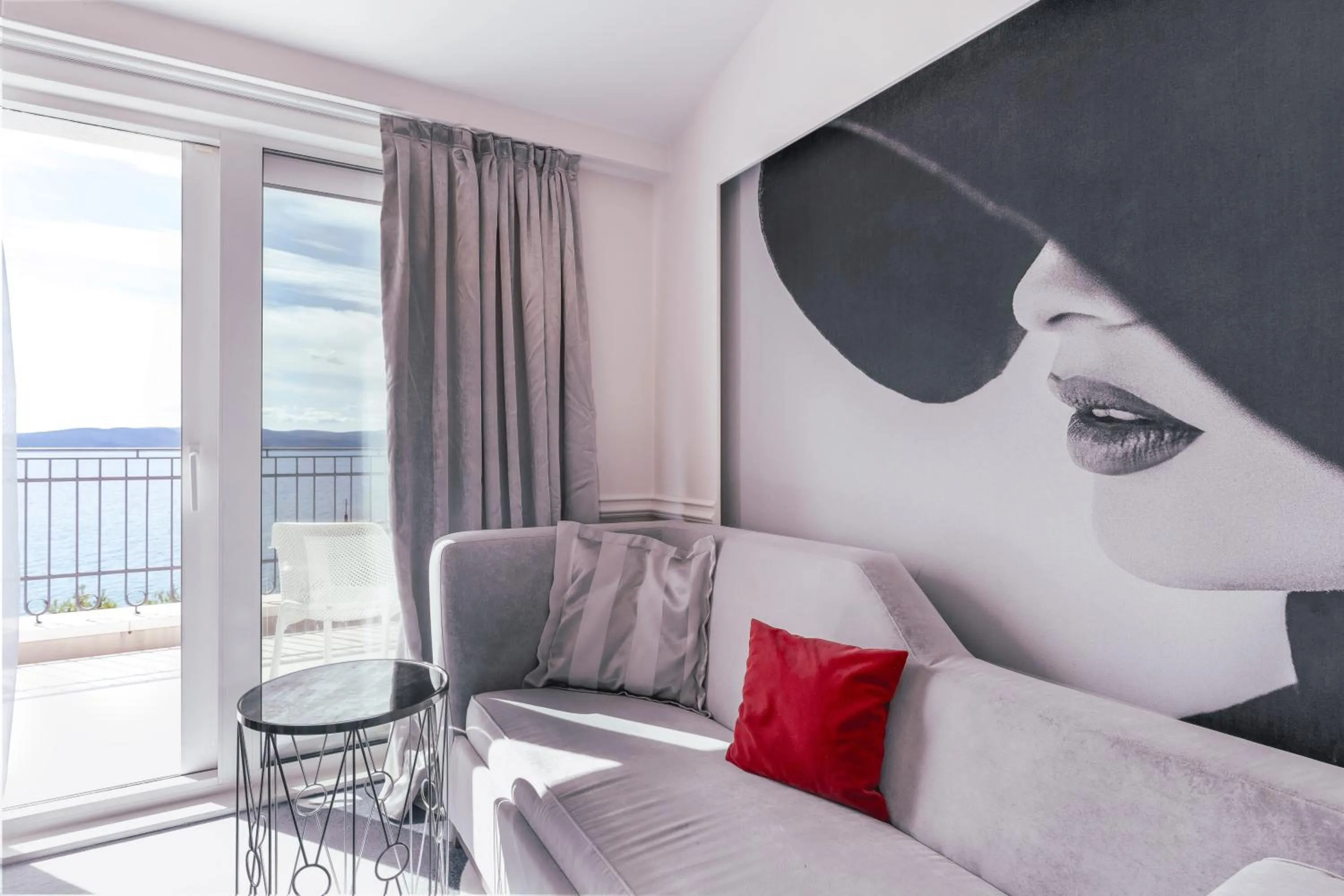 Living room in Grand Hotel Slavia