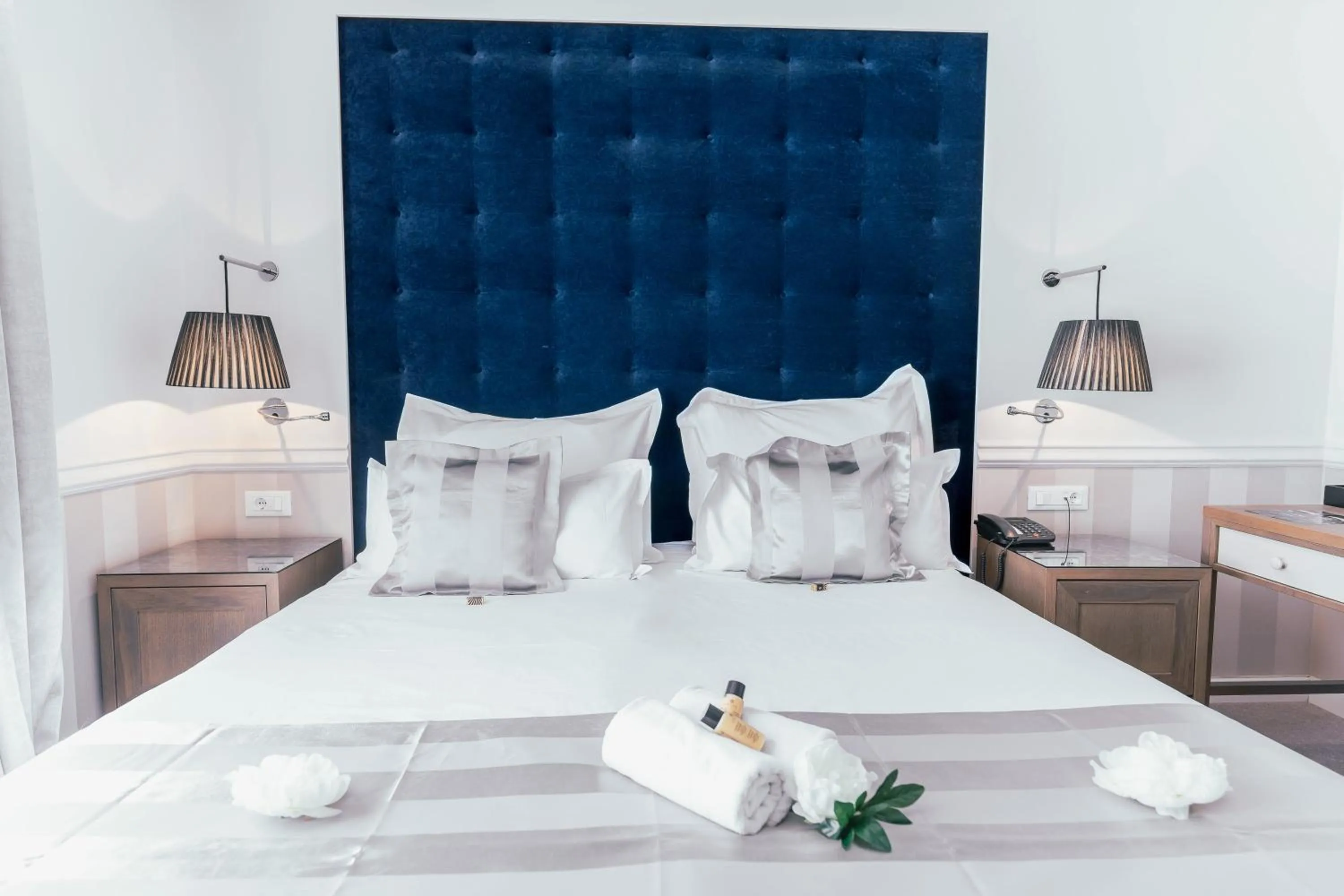 Bed in Grand Hotel Slavia