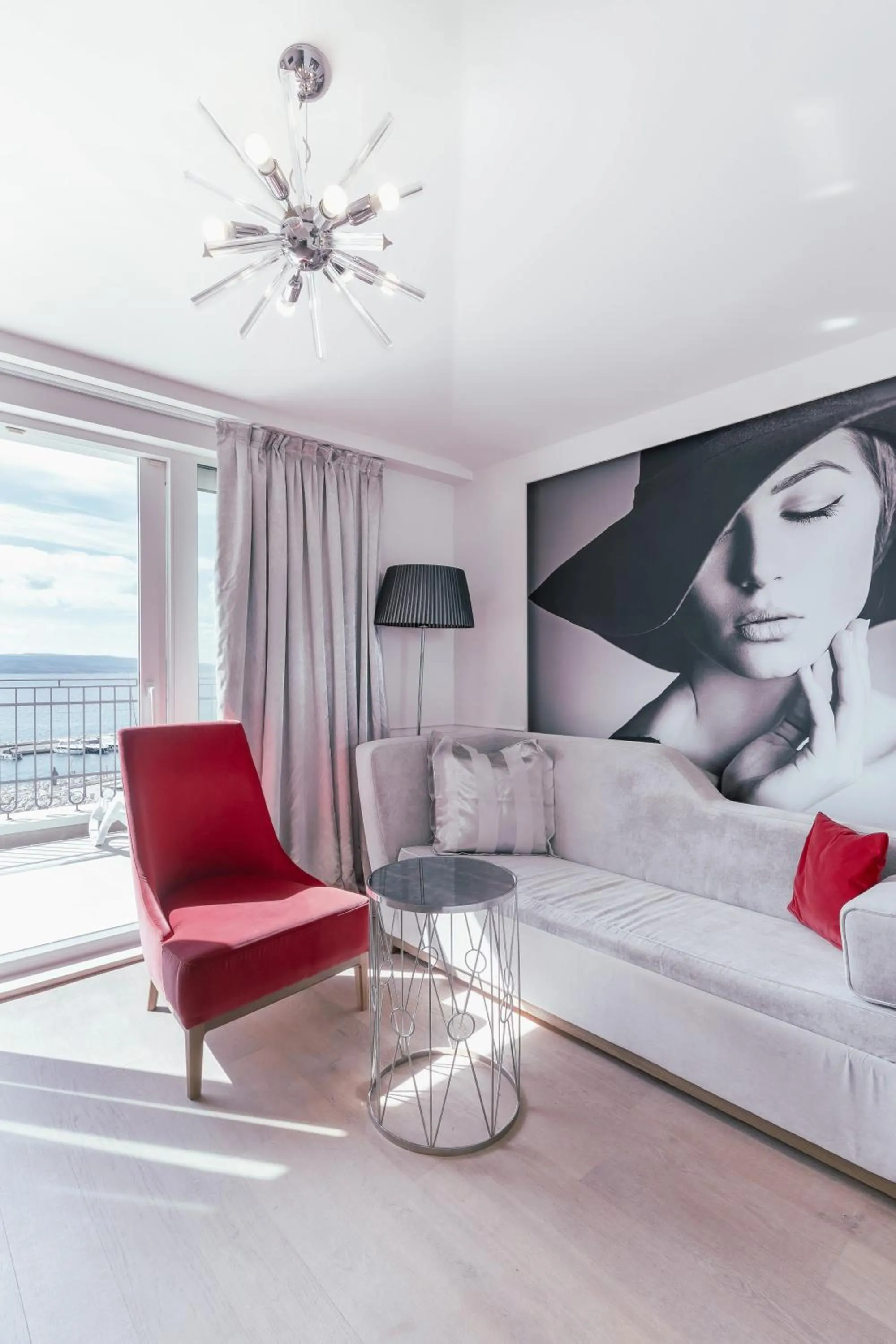 Decorative detail in Grand Hotel Slavia