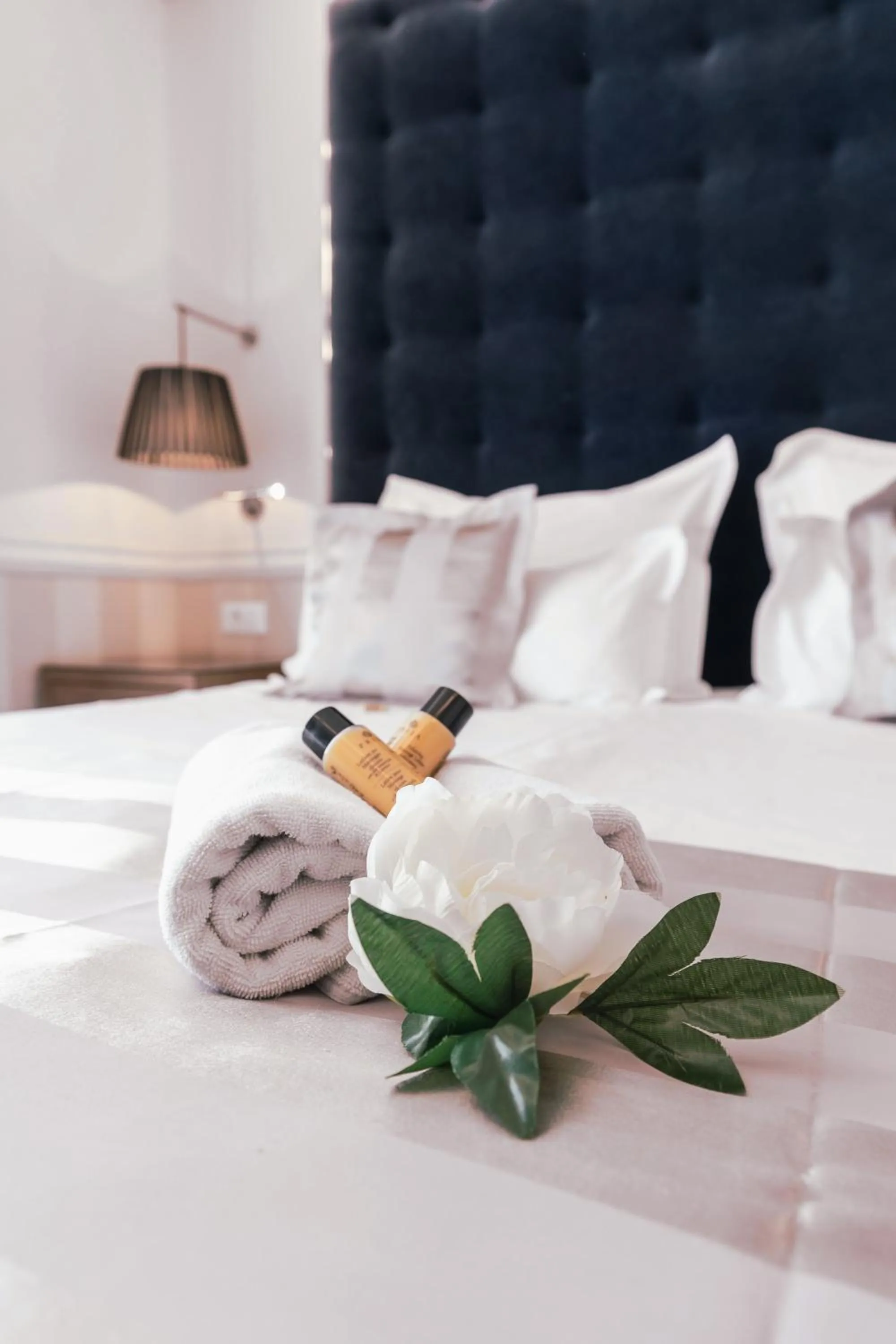 Bed in Grand Hotel Slavia