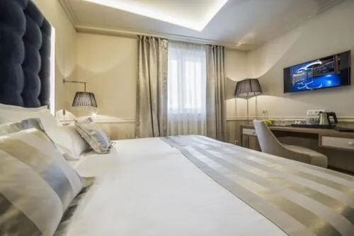 Bed in Grand Hotel Slavia