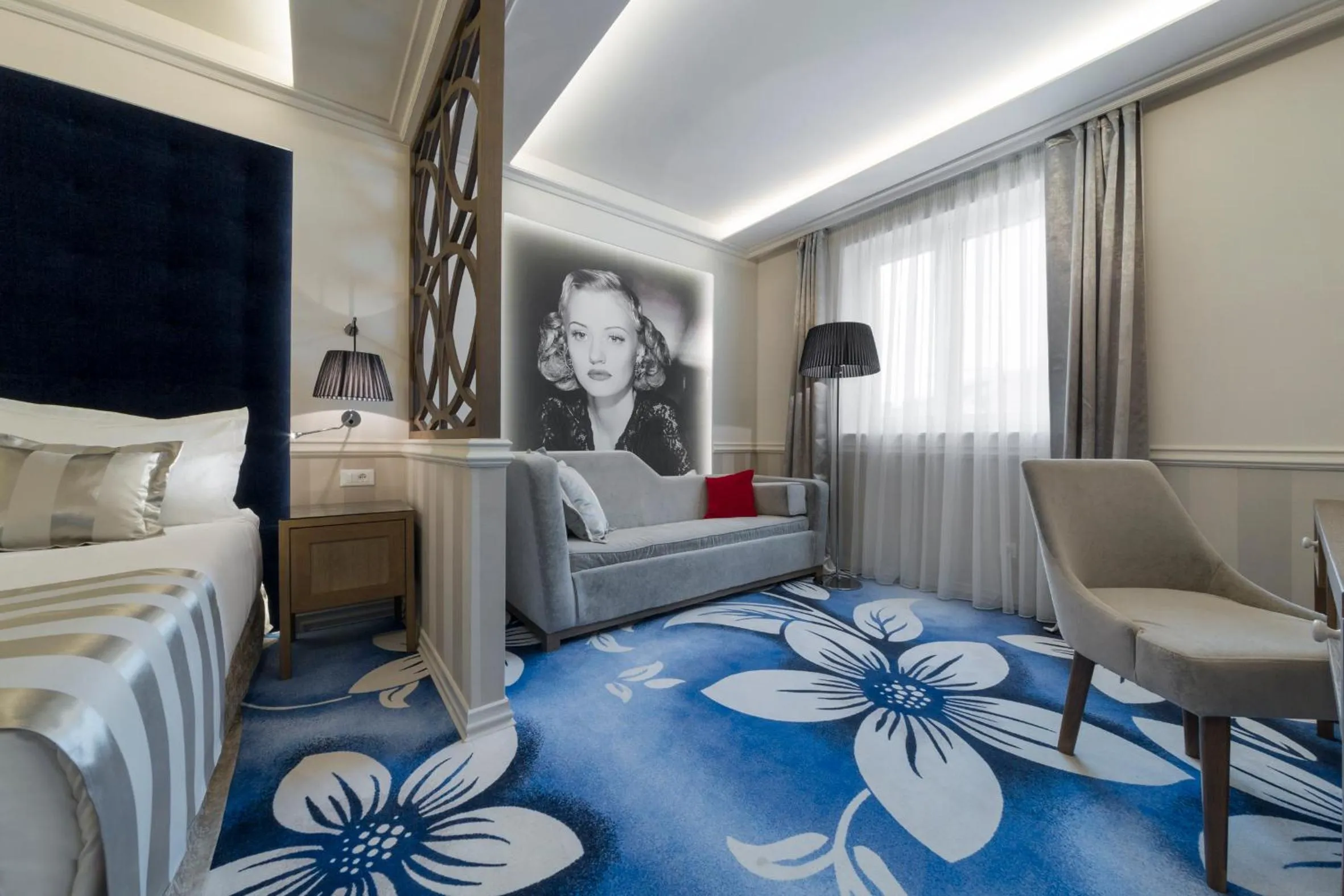 Bed in Grand Hotel Slavia - Adults only