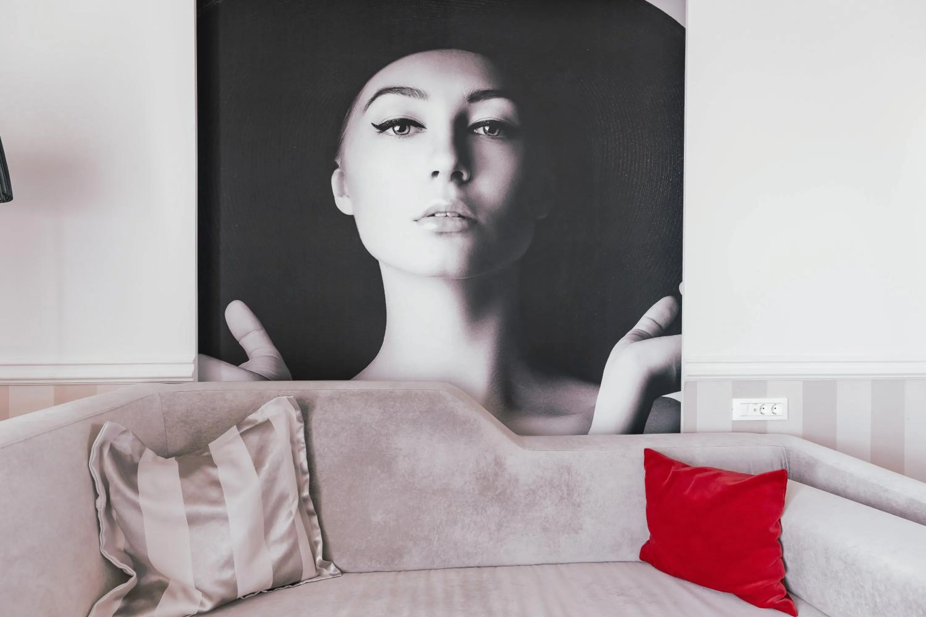 Living room in Grand Hotel Slavia