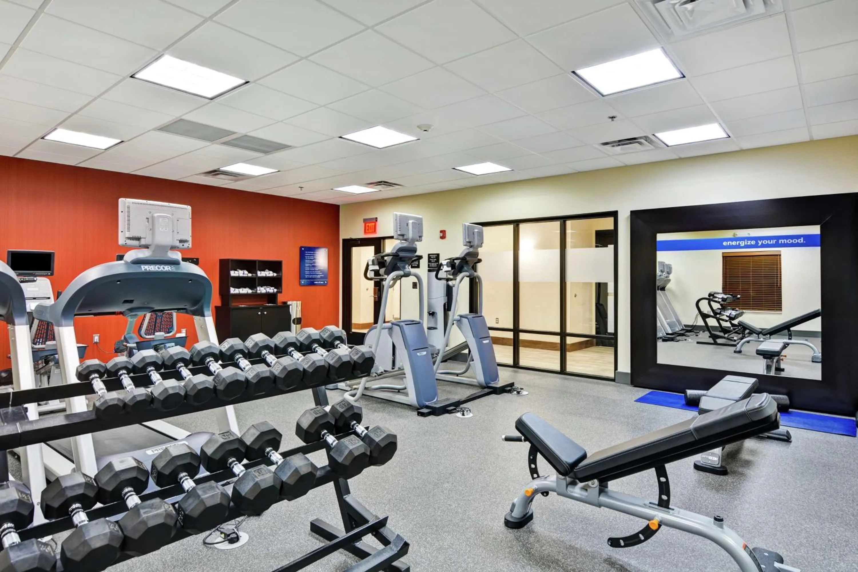 Fitness centre/facilities in Hampton Inn Suites Ashland, Ohio