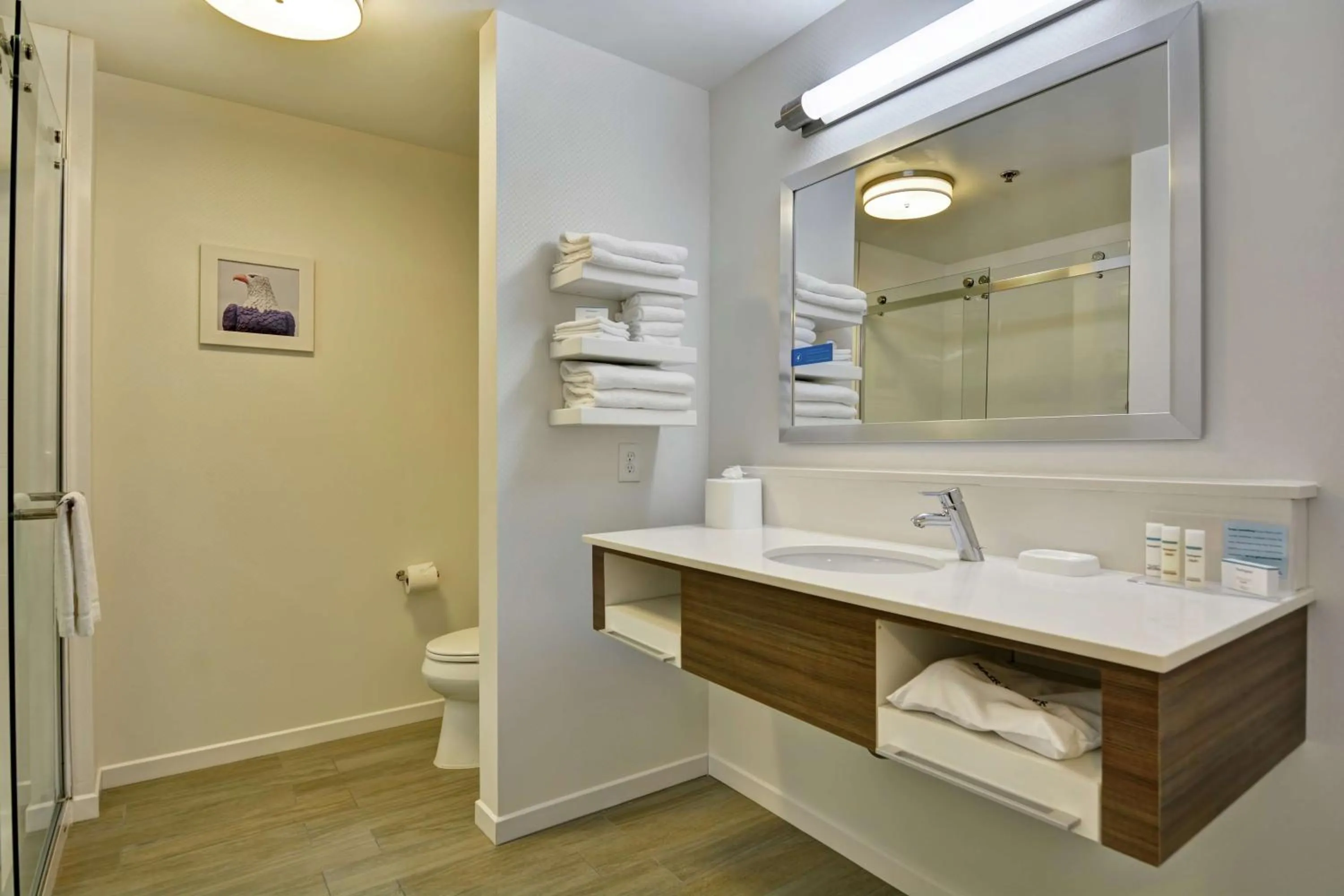 Bathroom in Hampton Inn Suites Ashland, Ohio