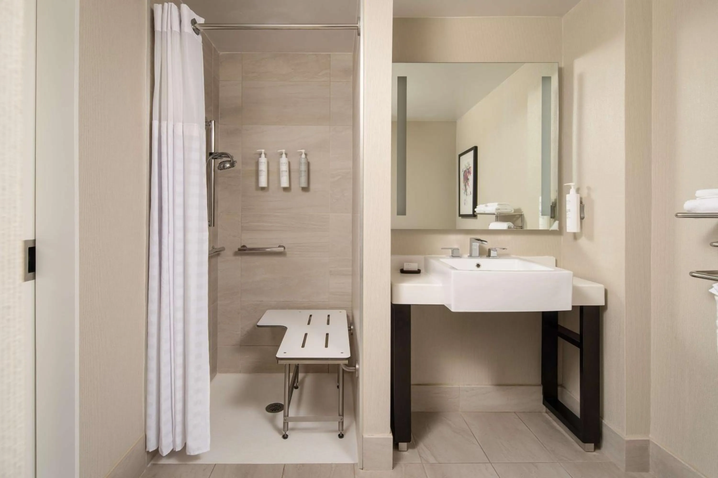 Bathroom in Embassy Suites By Hilton New York Manhattan Times Square