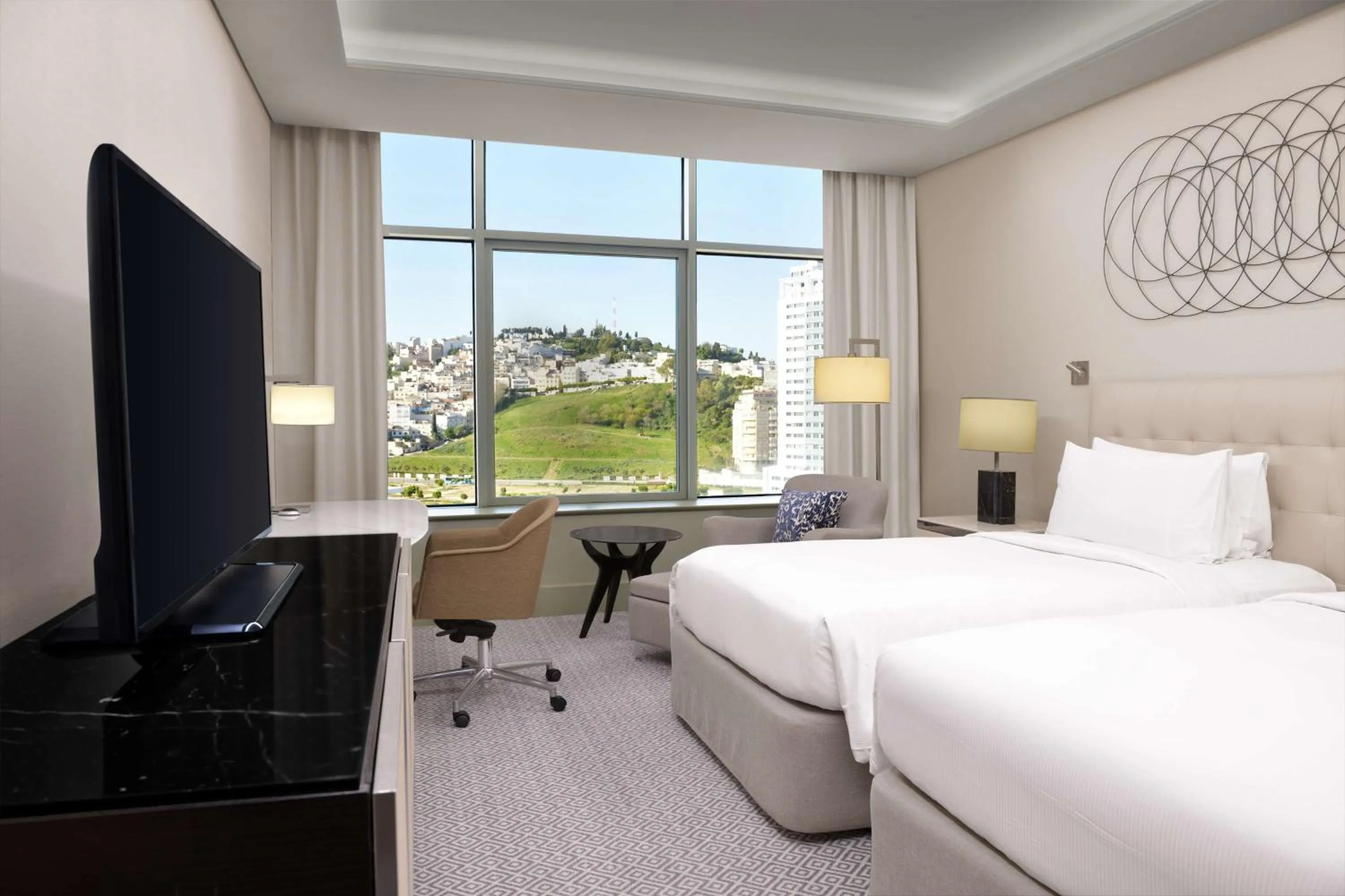 Bed in Hilton Tanger City Center