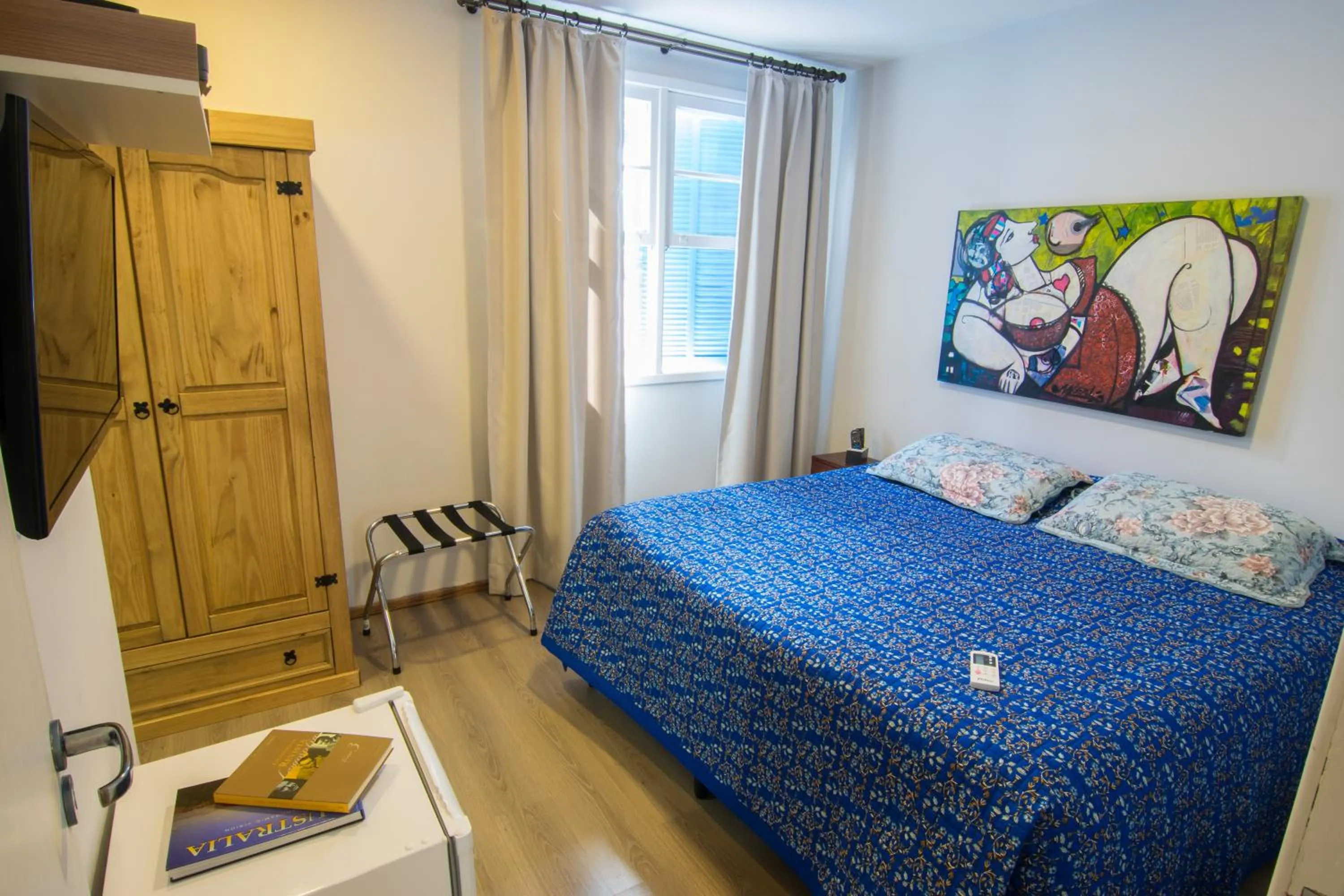 Bedroom, Bed in Hospedaria Conceitual