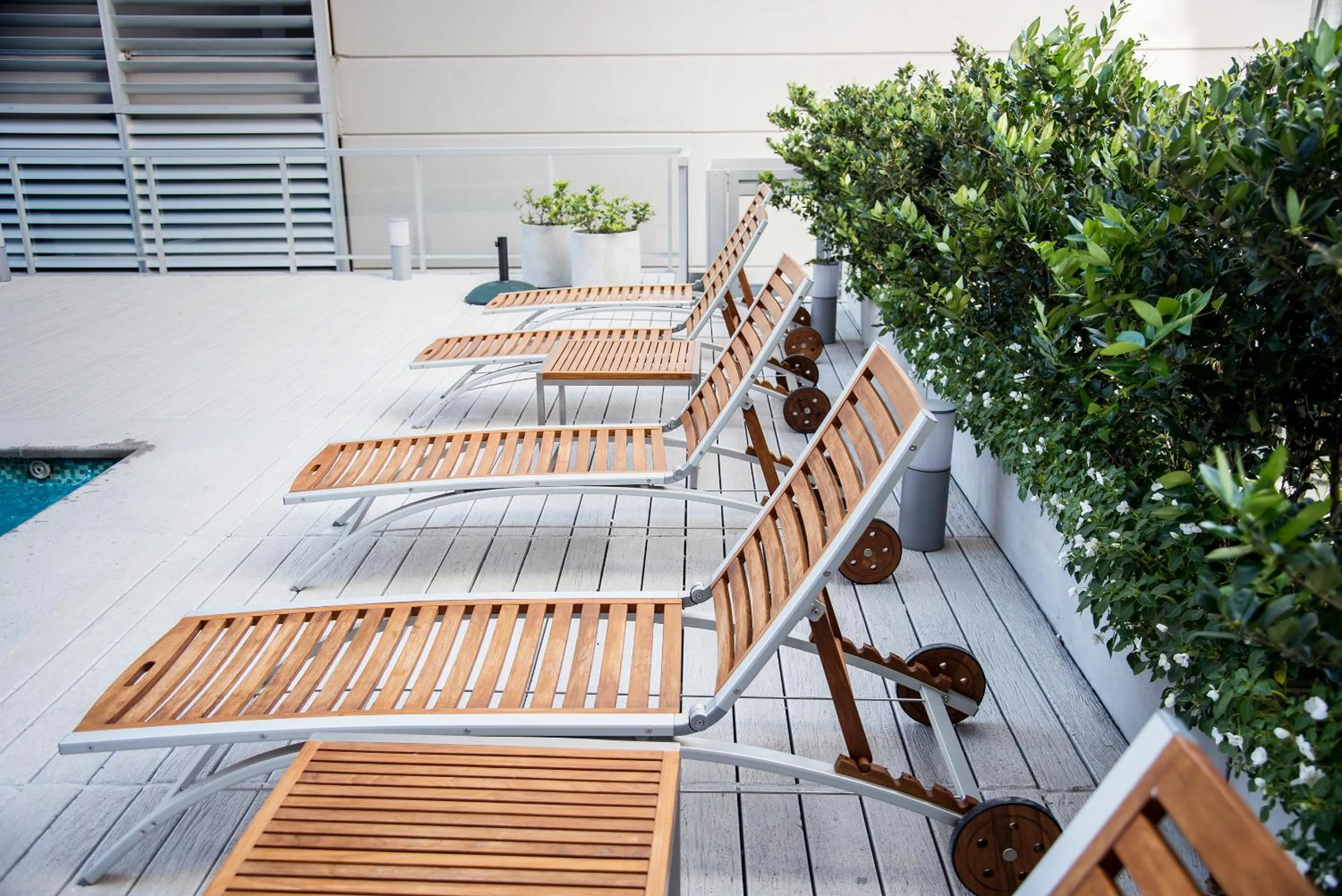 Swimming pool in Top Rentals Downtown