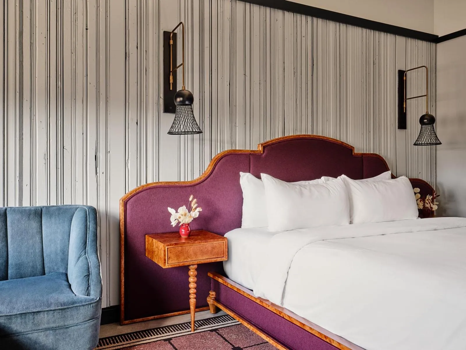 Bedroom, Bed in Detroit Foundation Hotel