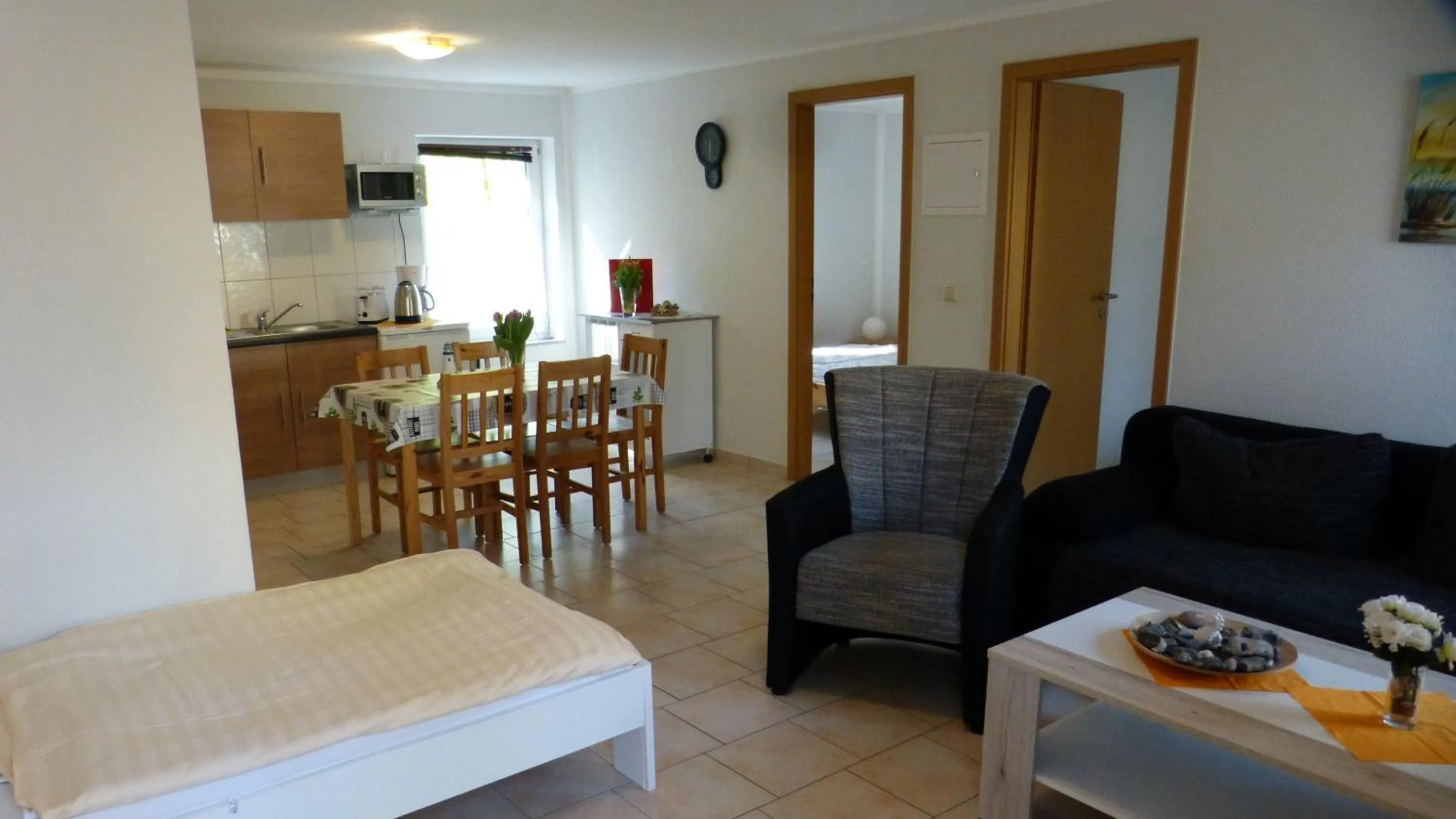 Seating area in Bernstein Appartements