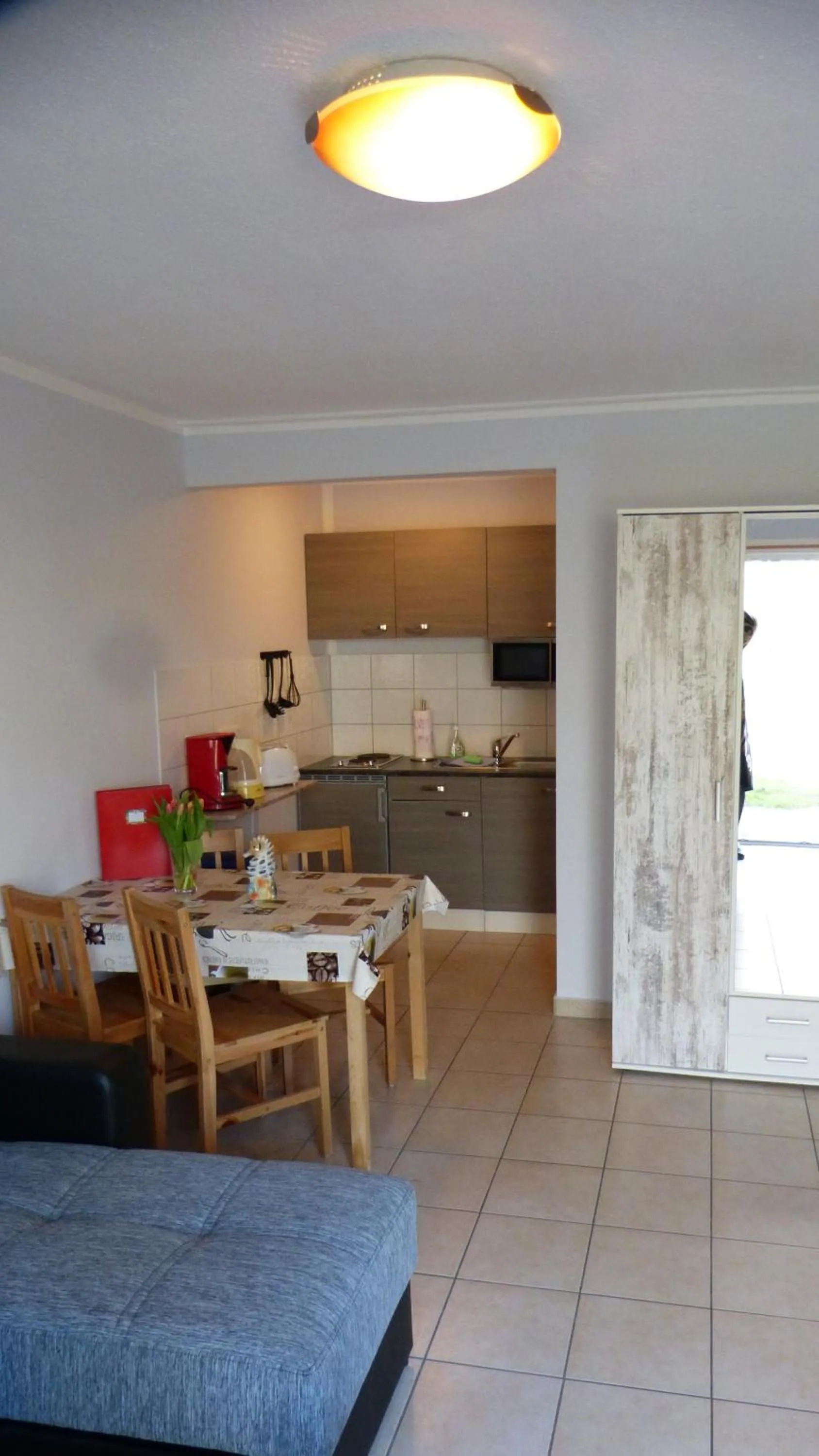Kitchen or kitchenette in Bernstein Appartements