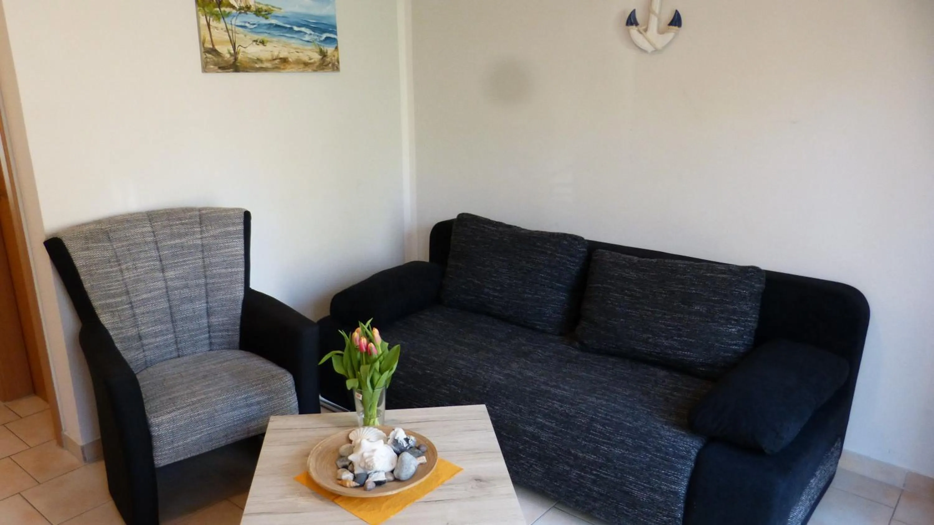 Living room in Bernstein Appartements