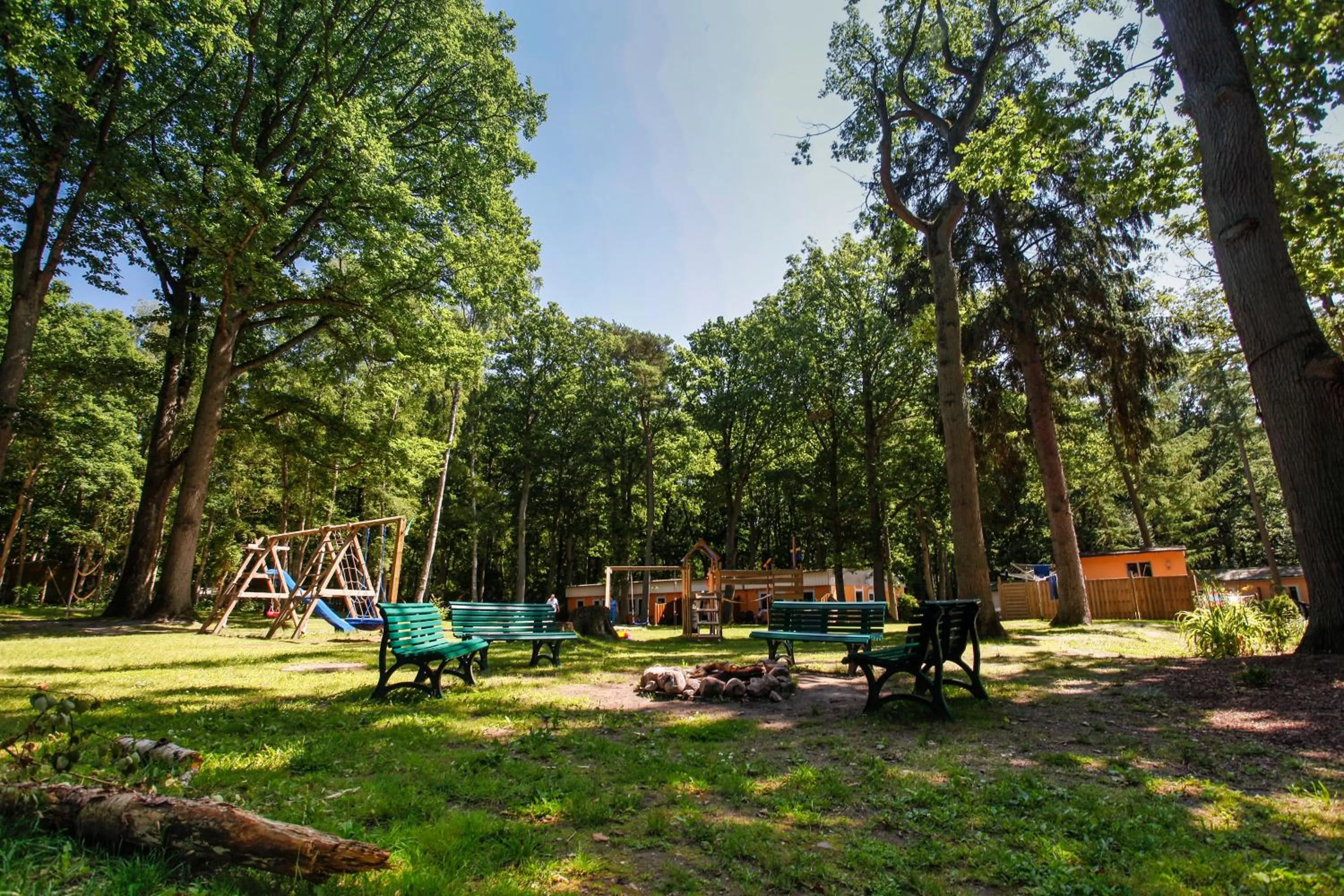 Children play ground in Bernstein Appartements