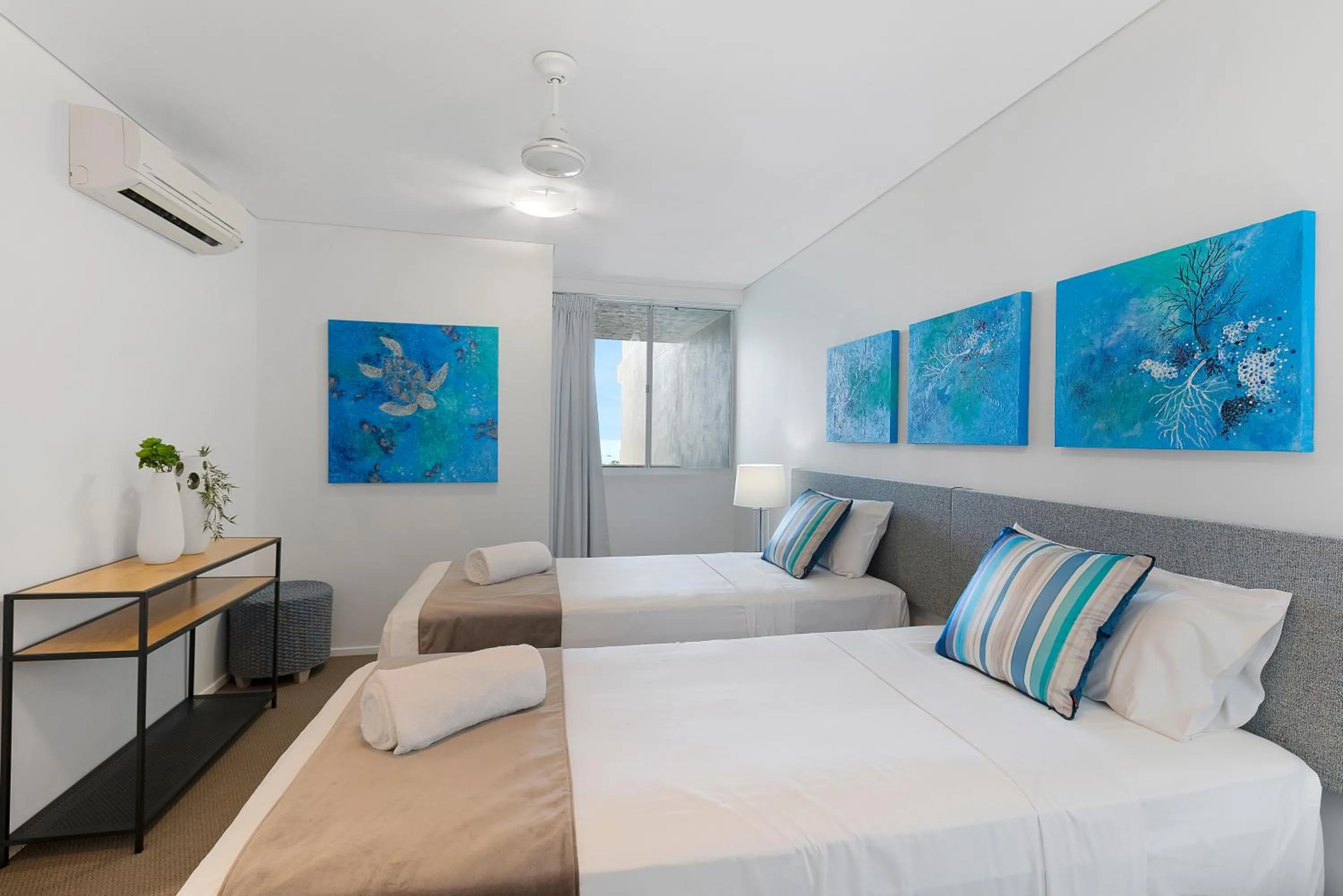 Bedroom, Bed in Azure Sea Whitsunday Resort