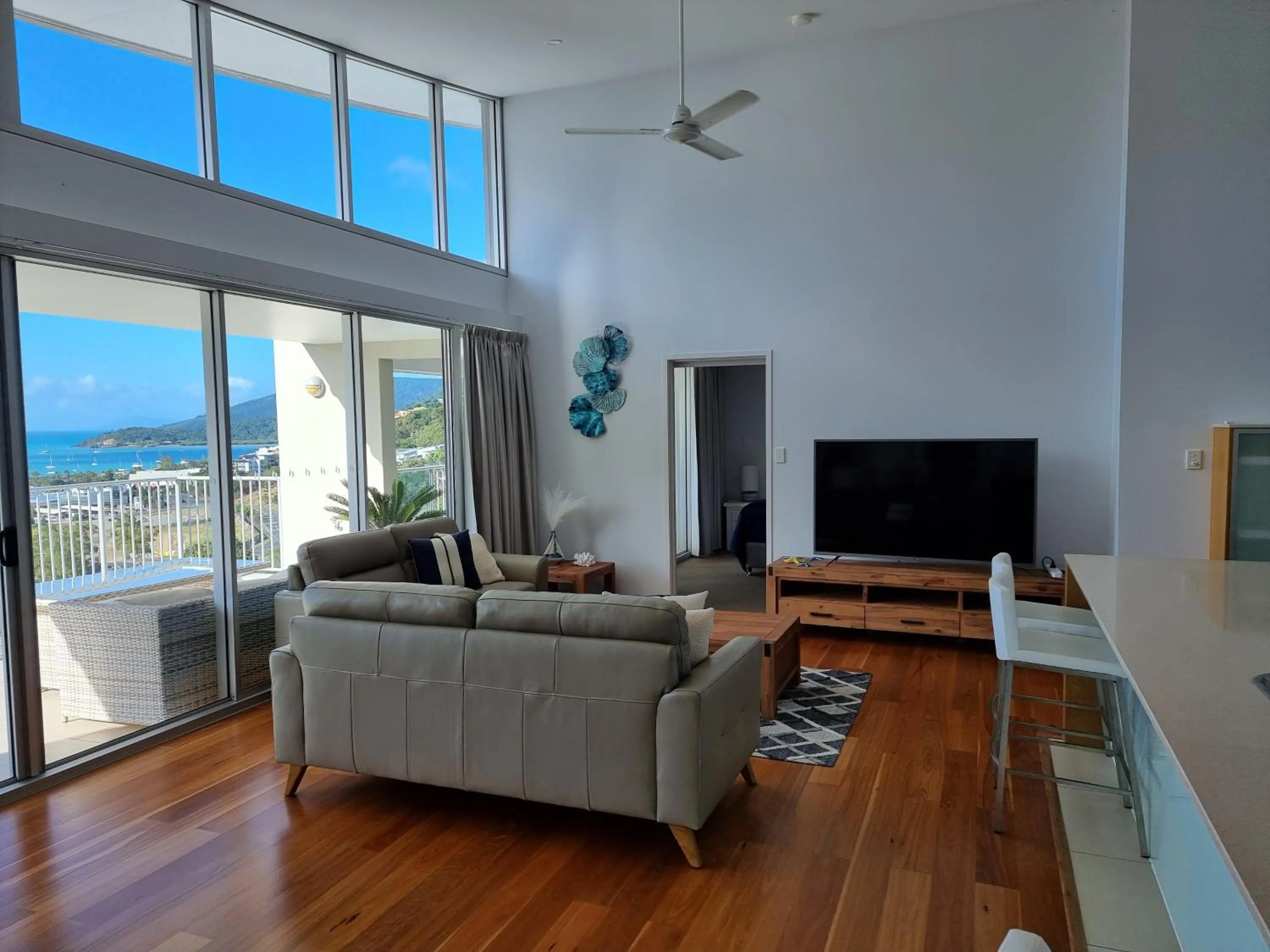 Living room in Azure Sea Whitsunday Resort