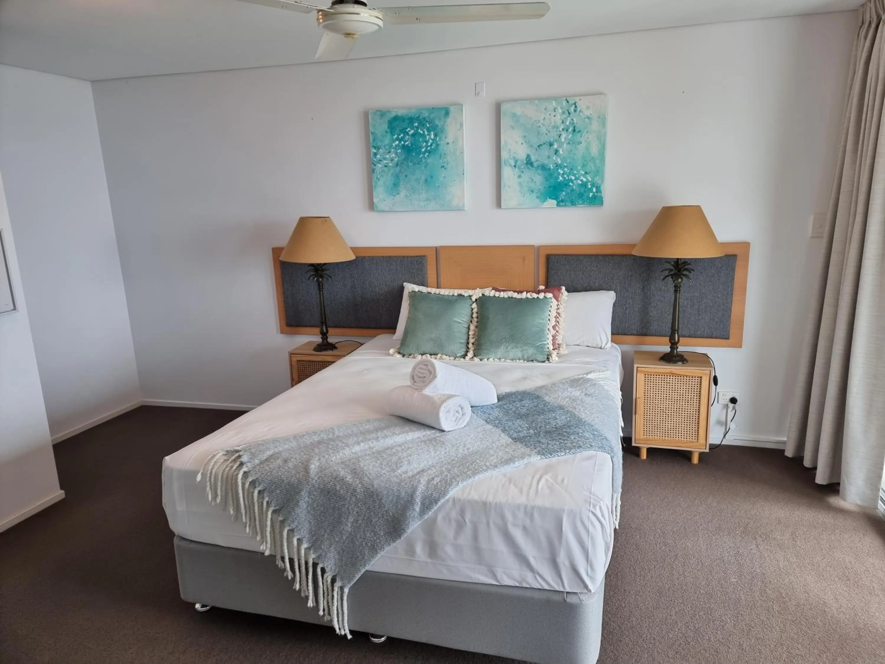 Bedroom, Bed in Azure Sea Whitsunday Resort