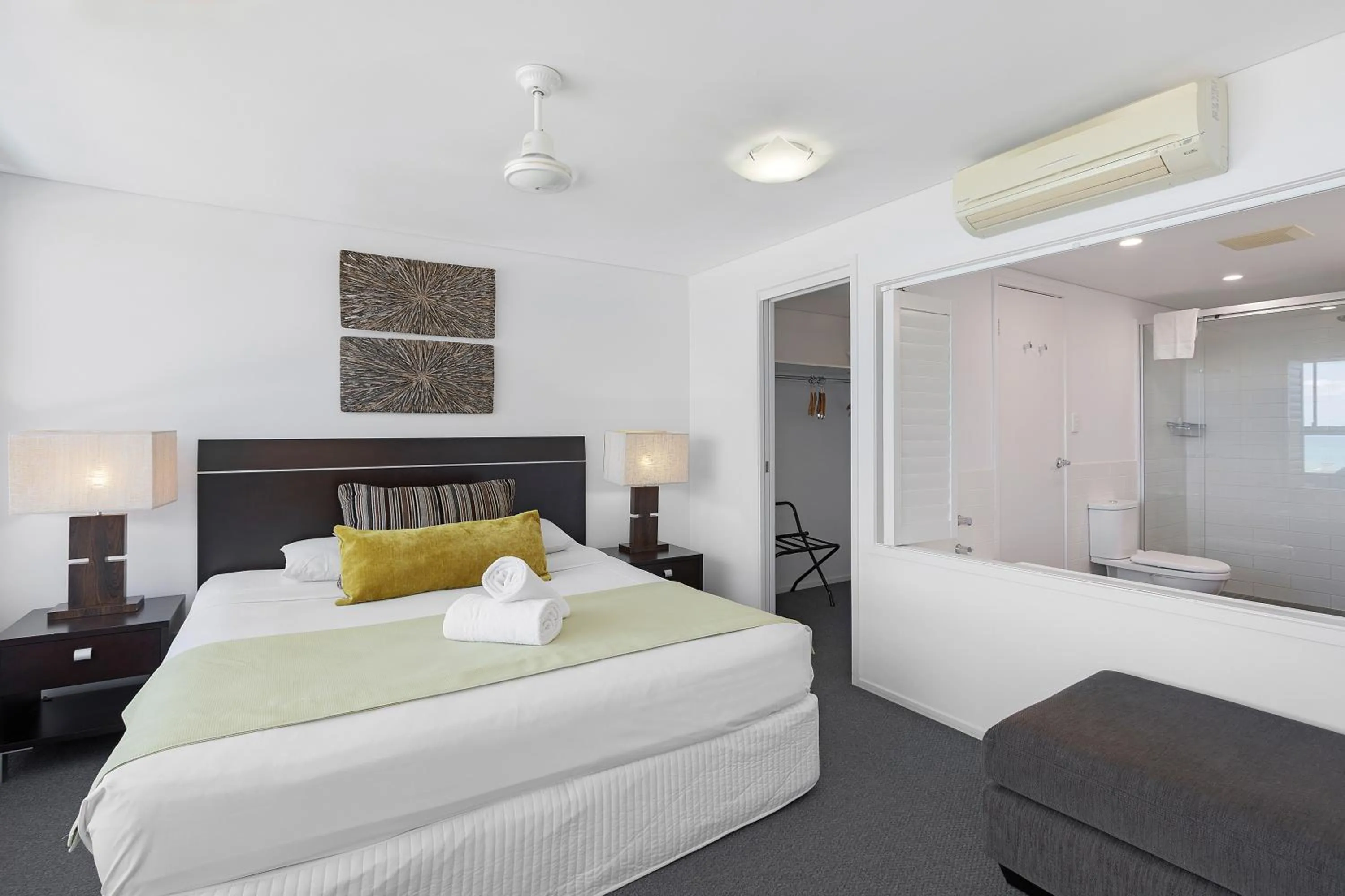 Bedroom, Bed in Azure Sea Whitsunday Resort