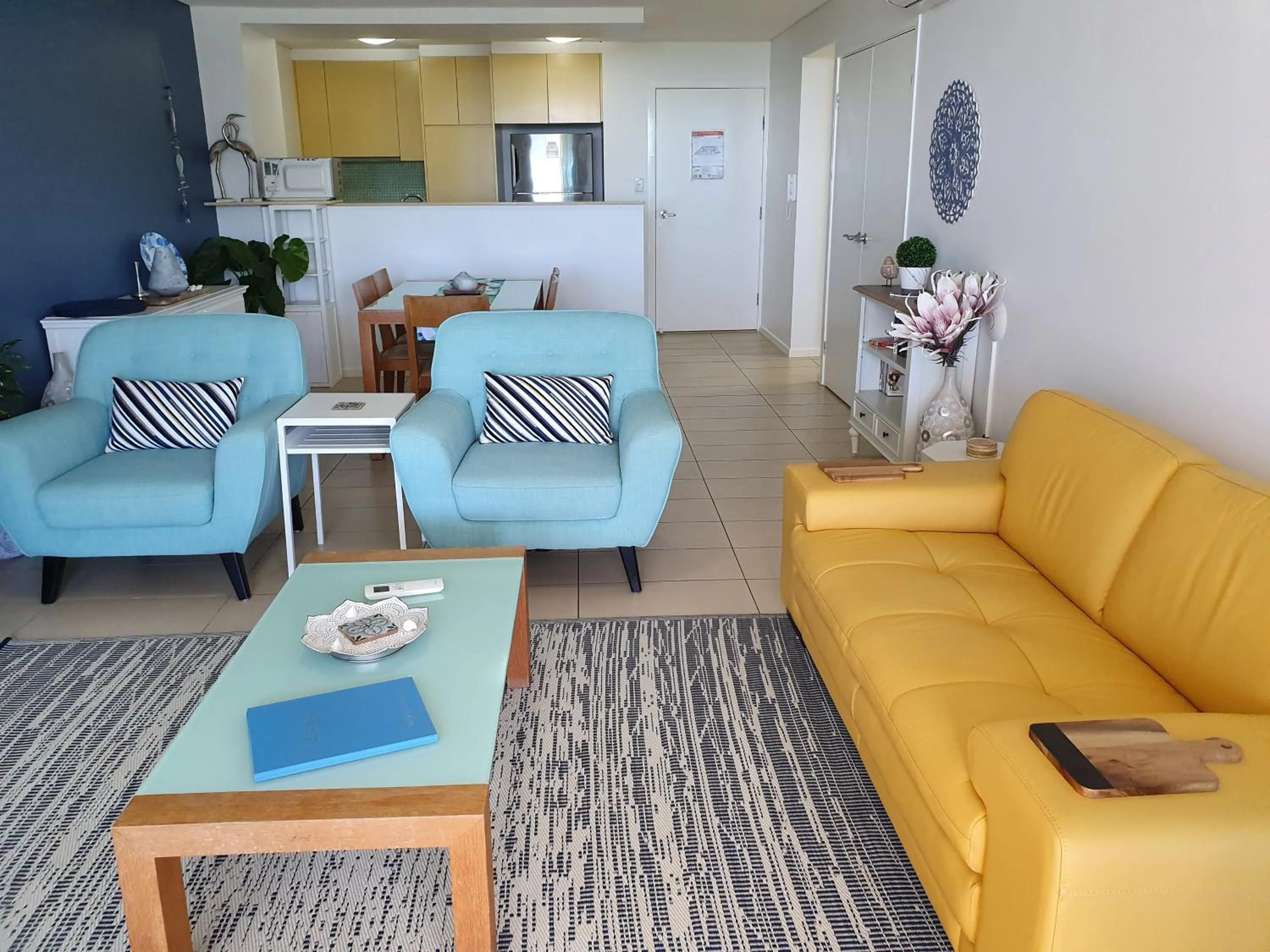 Living room in Azure Sea Whitsunday Resort