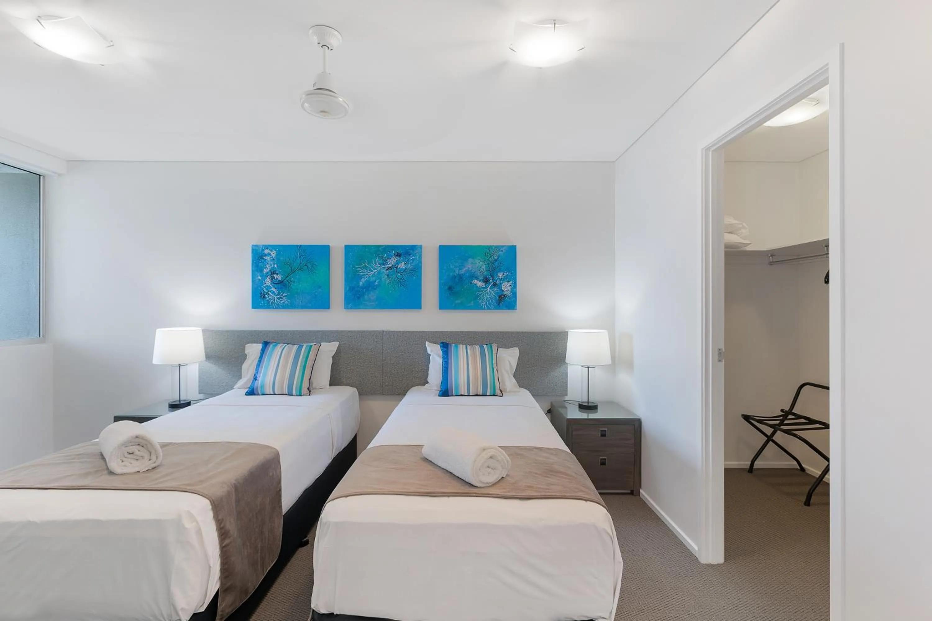 Bedroom, Bed in Azure Sea Whitsunday Resort