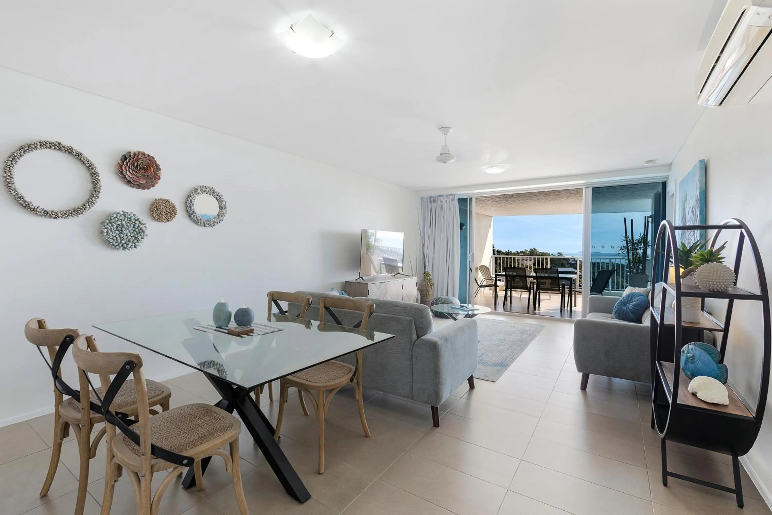 Living room in Azure Sea Whitsunday Resort