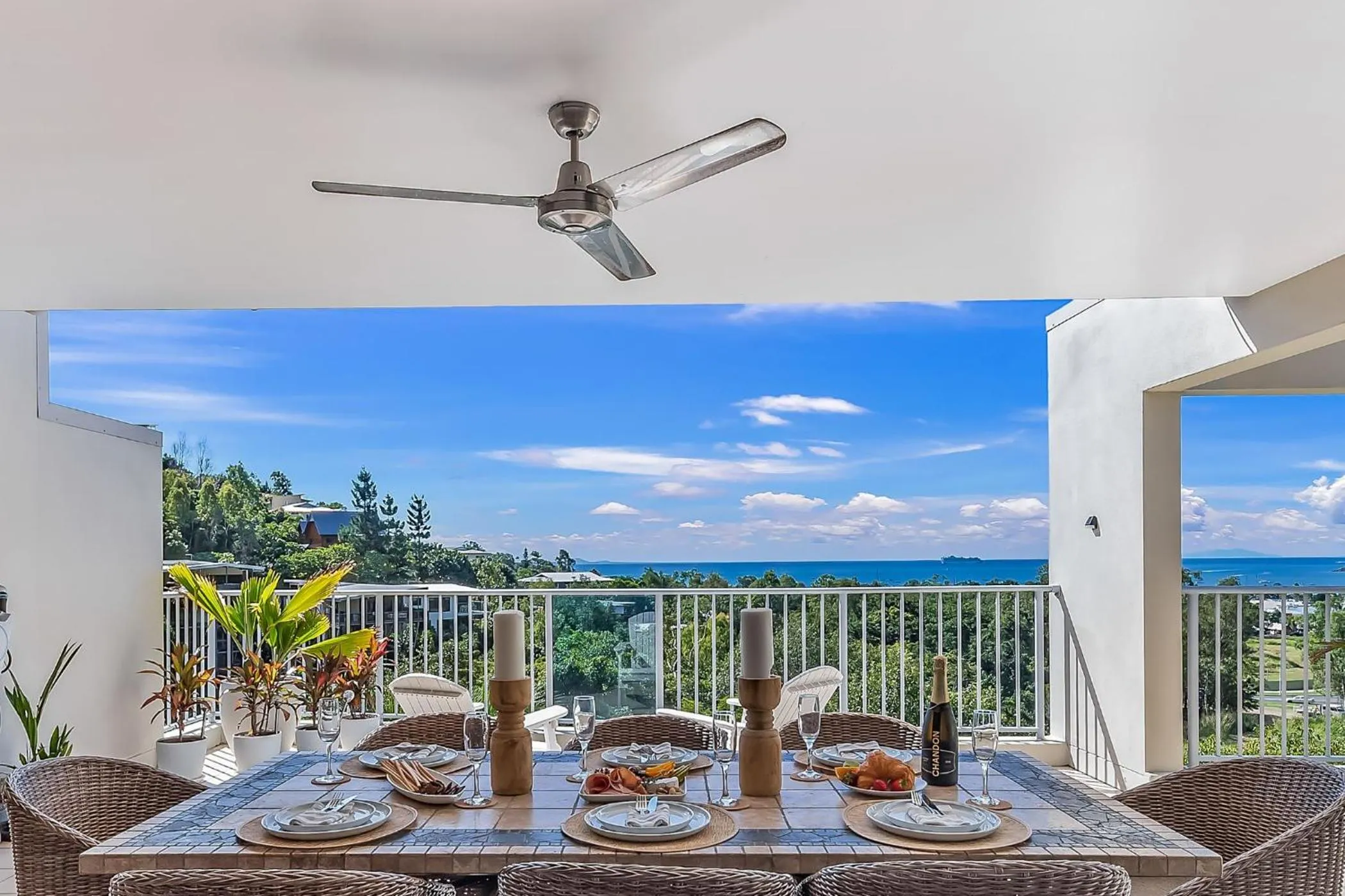 Balcony/Terrace in Azure Sea Whitsunday Resort