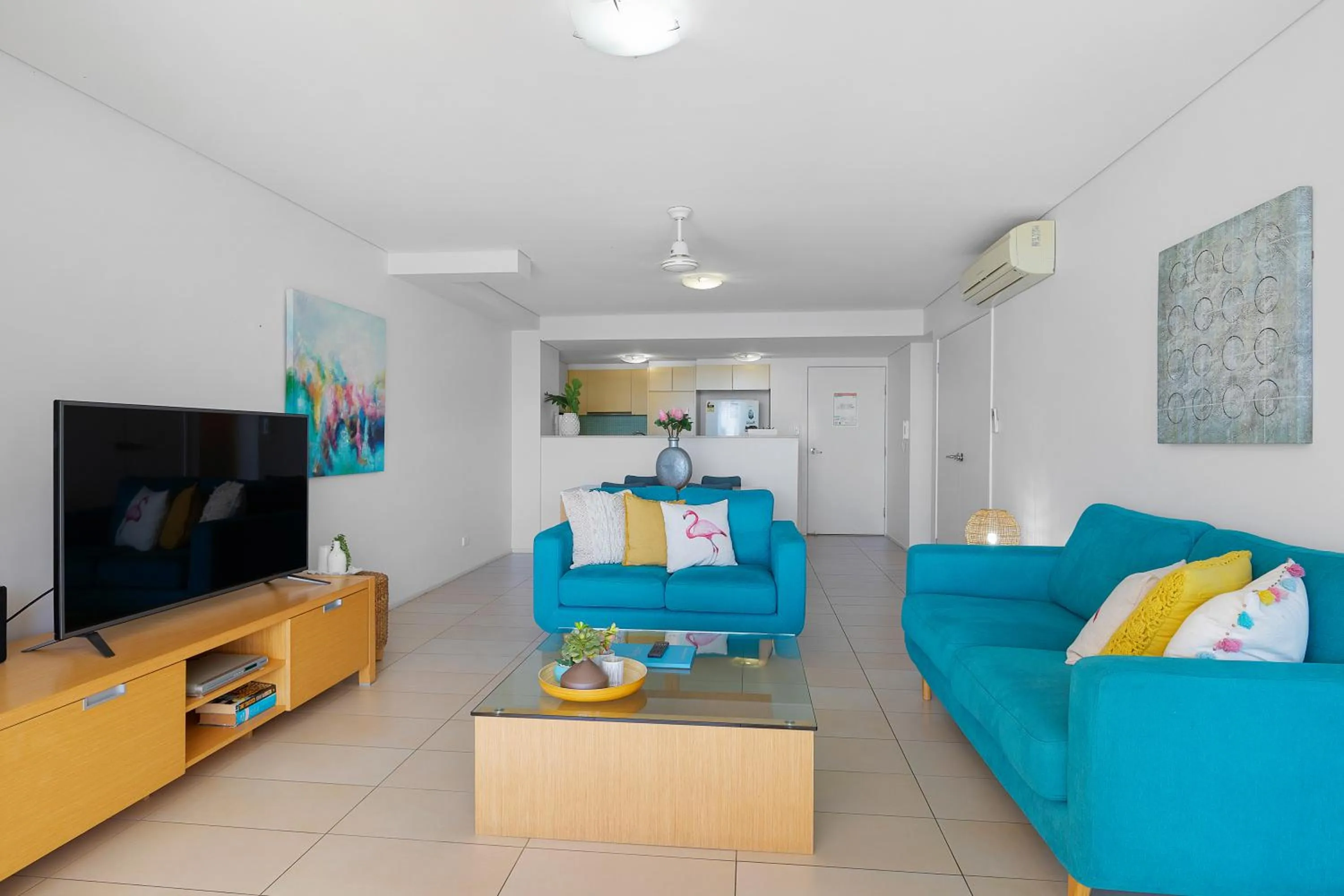 Living room in Azure Sea Whitsunday Resort