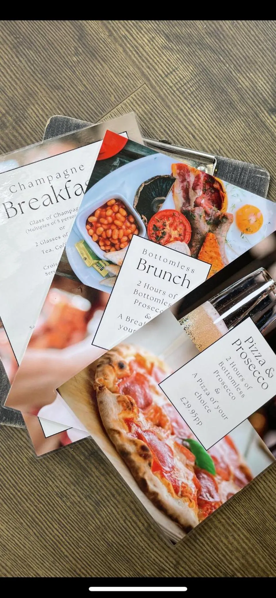 Food and drinks in The Lawns Hotel